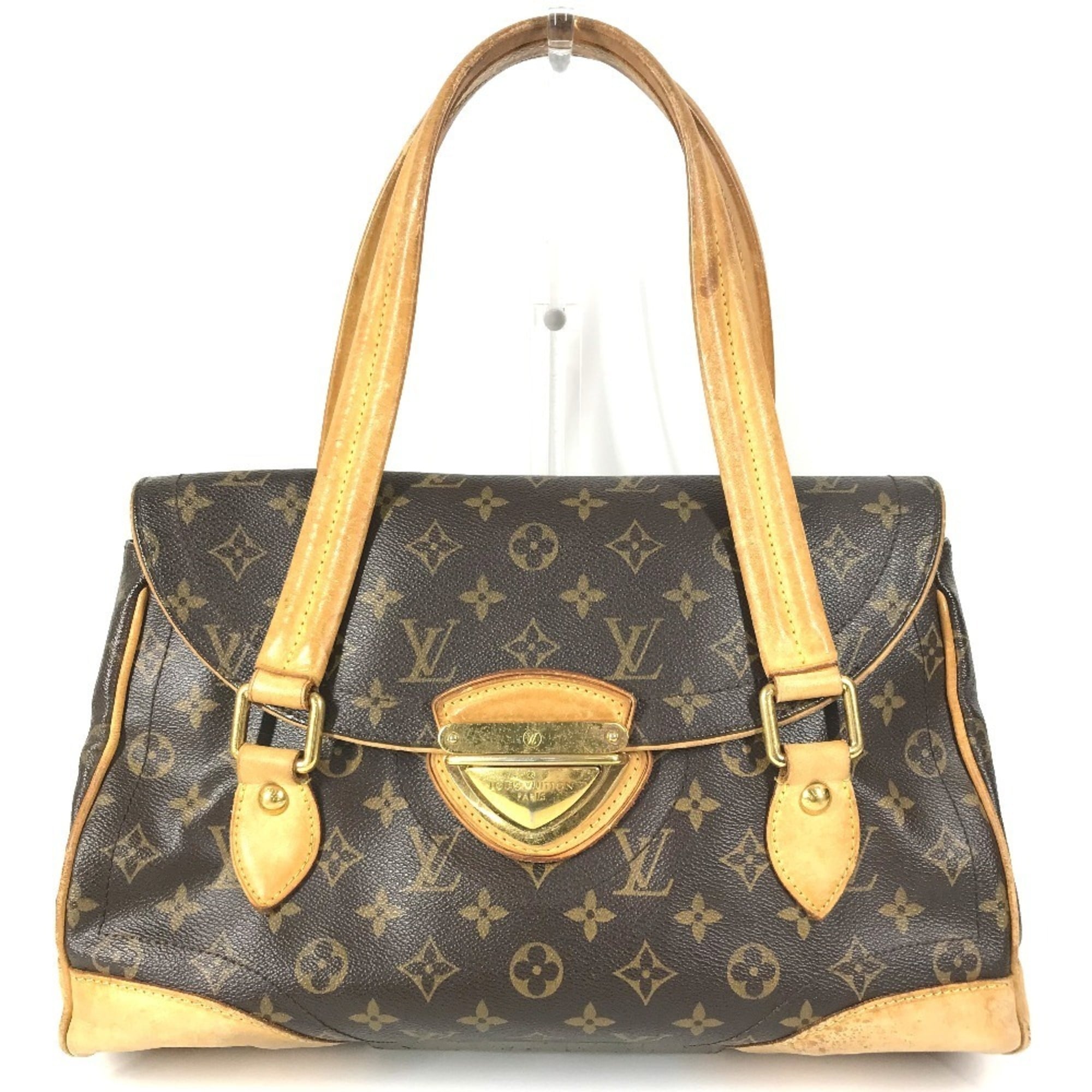 Louis Vuitton Brown Monogram Shoulder Bag Tote Bag (Pre-Owned)