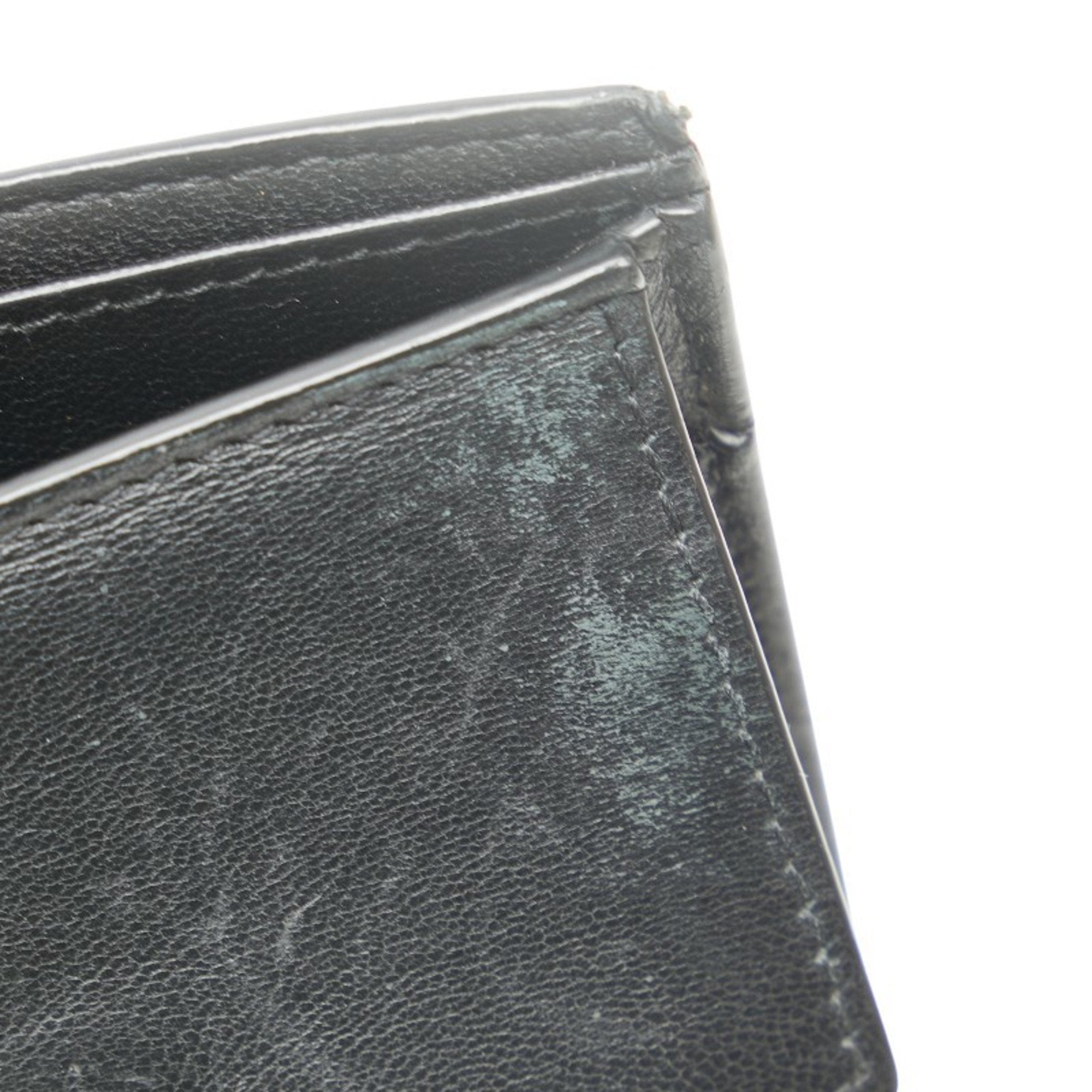 Balenciaga Black Leather Wallet (Bi-Fold) (Pre-Owned)