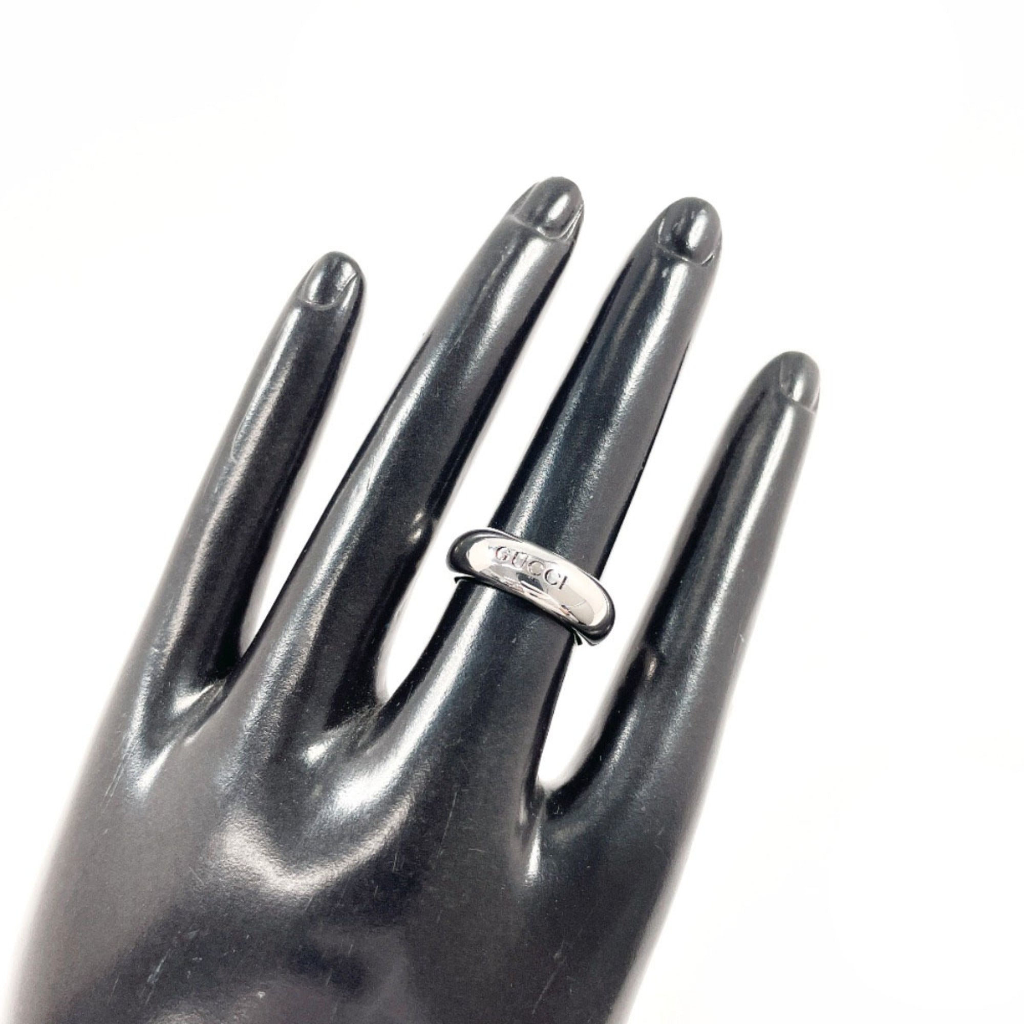 Gucci Silver Silver 925 Band Ring (Pre-Owned)