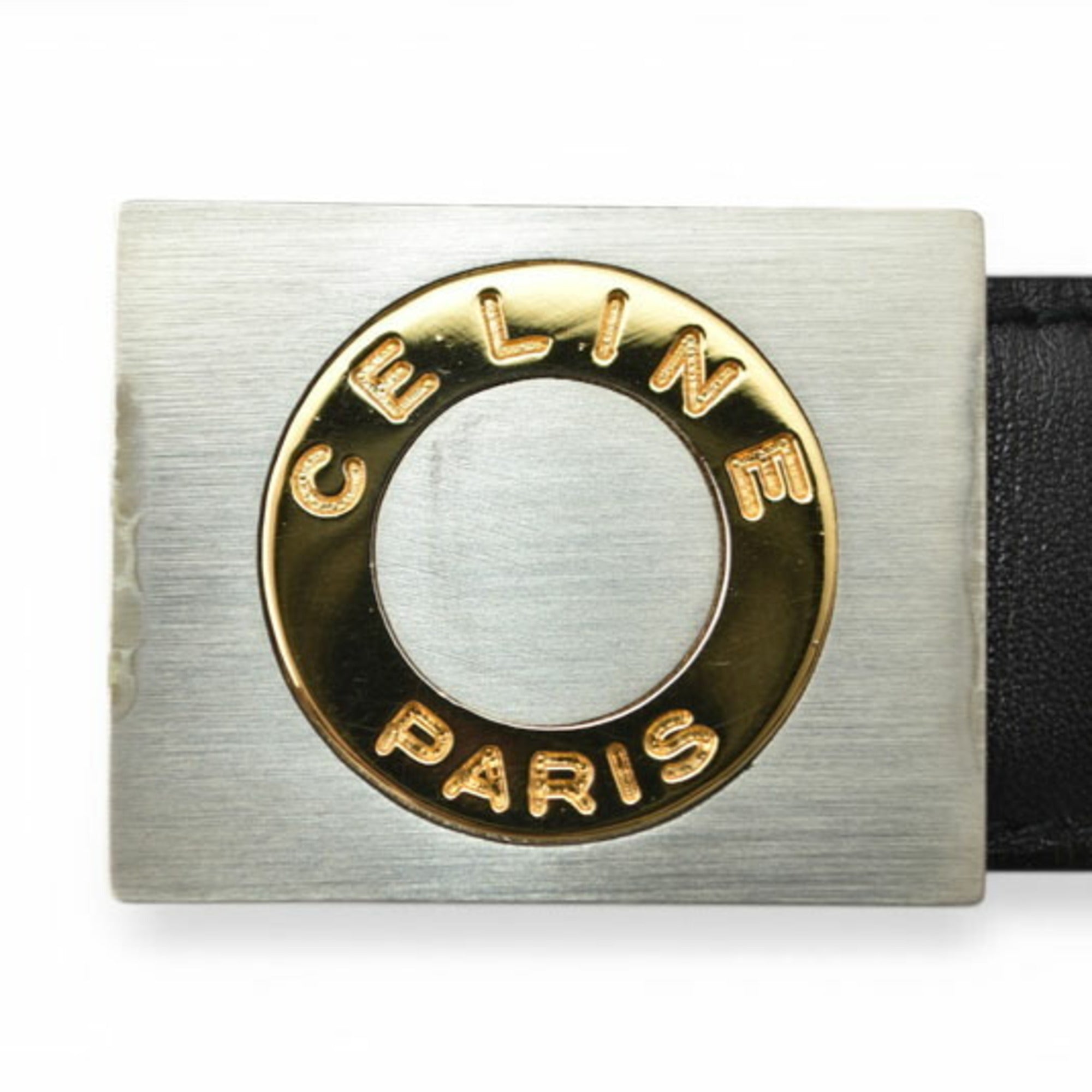 Celine Black Brown Standard Belt (Pre-Owned)