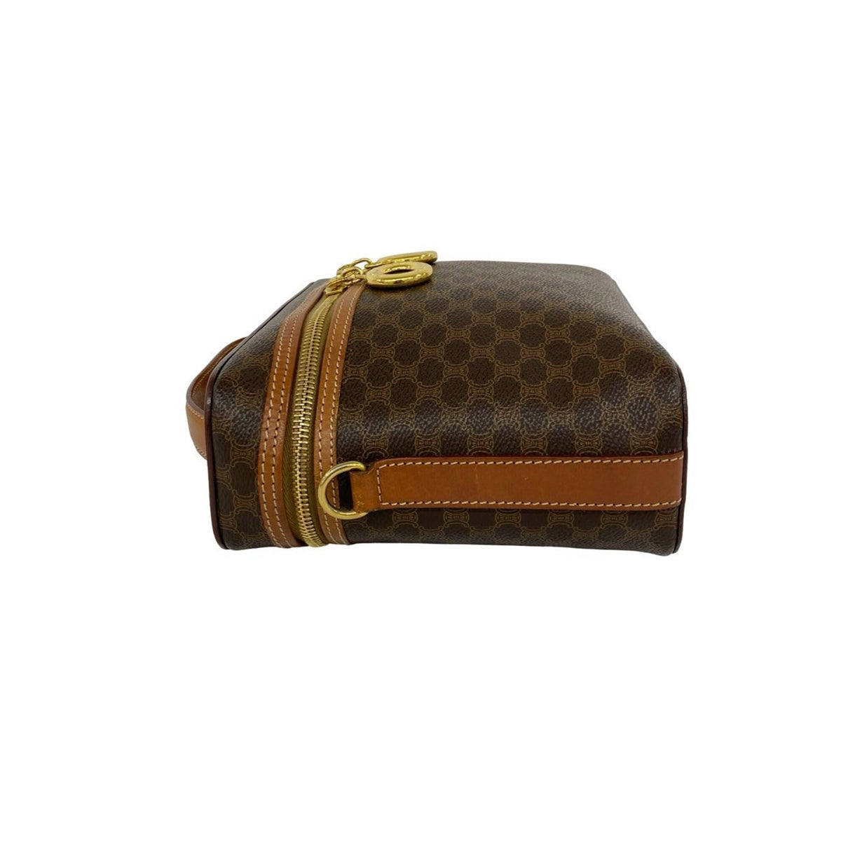 Celine Brown Pvc Leather Handbag Shoulder Bag (Pre-Owned)