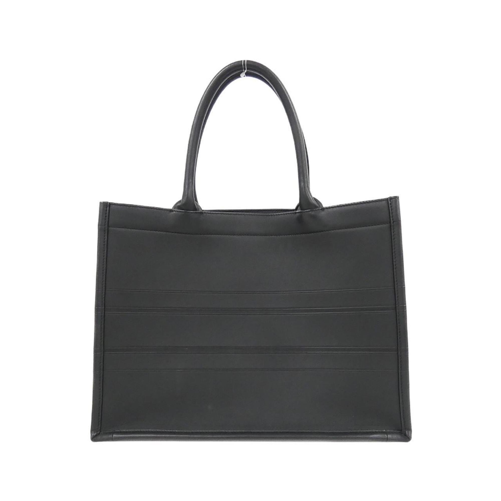 Christian Dior Black Leather Handbag (Pre-Owned)