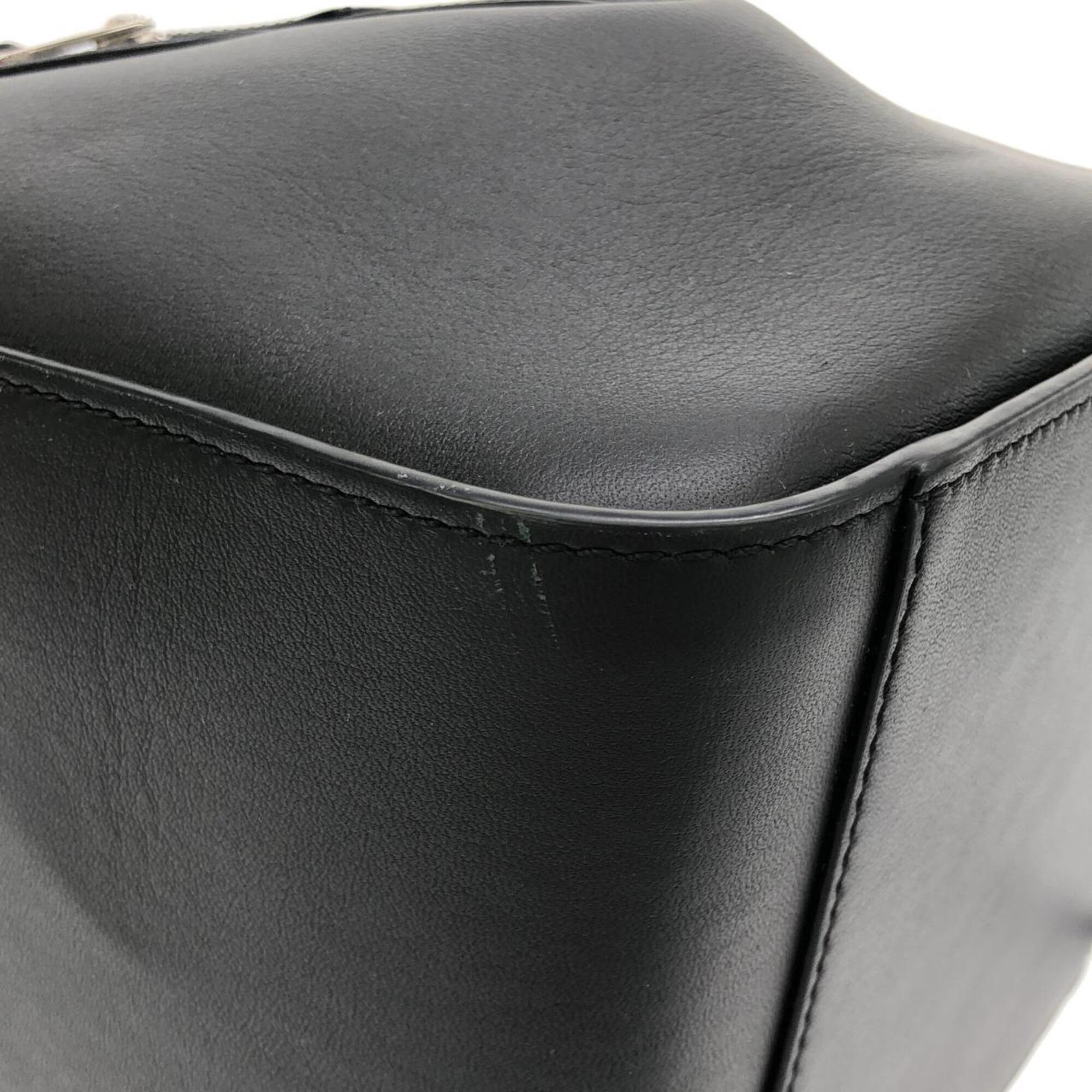 Loewe Black Leather Shoulder Bag (Pre-Owned)