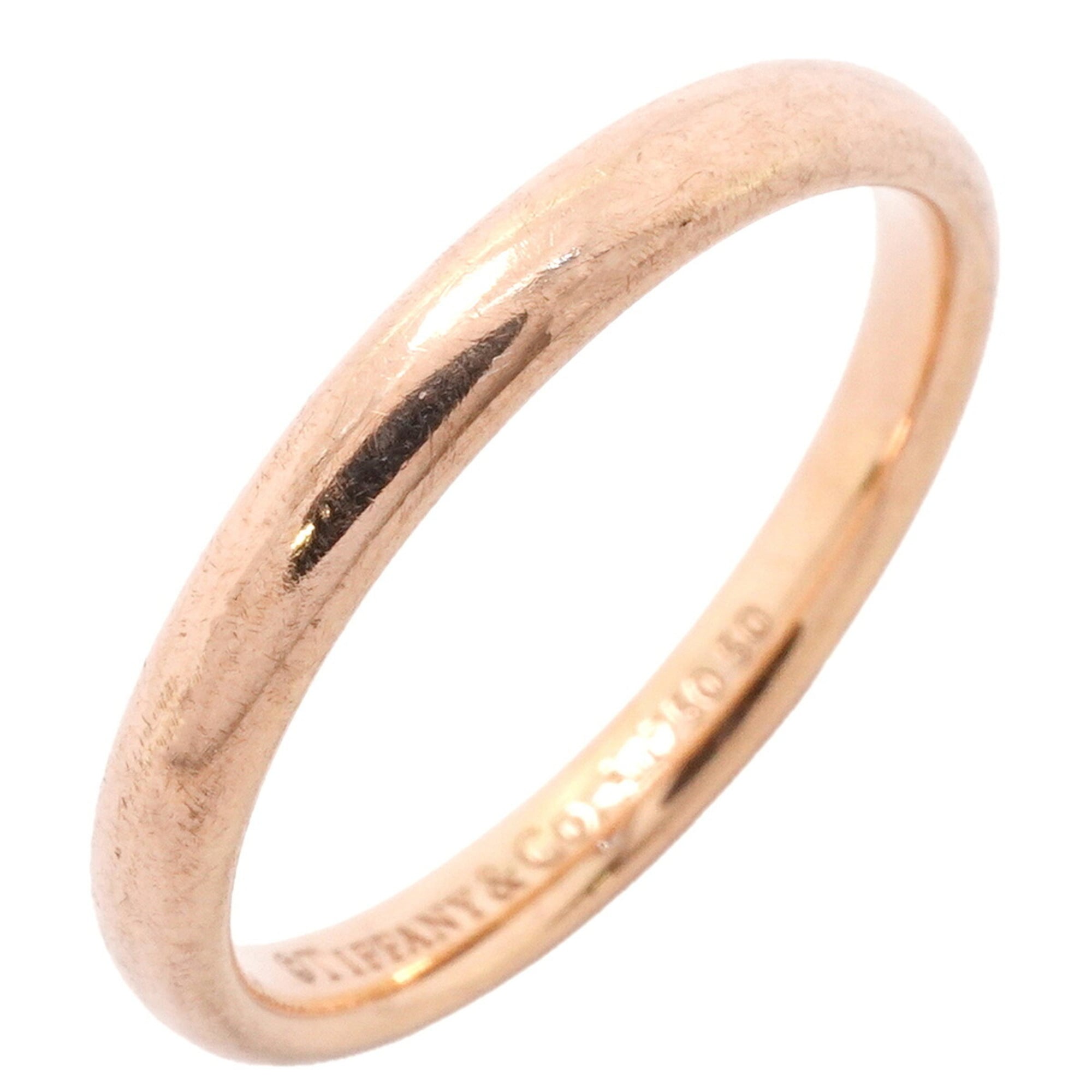 Tiffany Pink Gold (18K) Band Ring (Pre-Owned)
