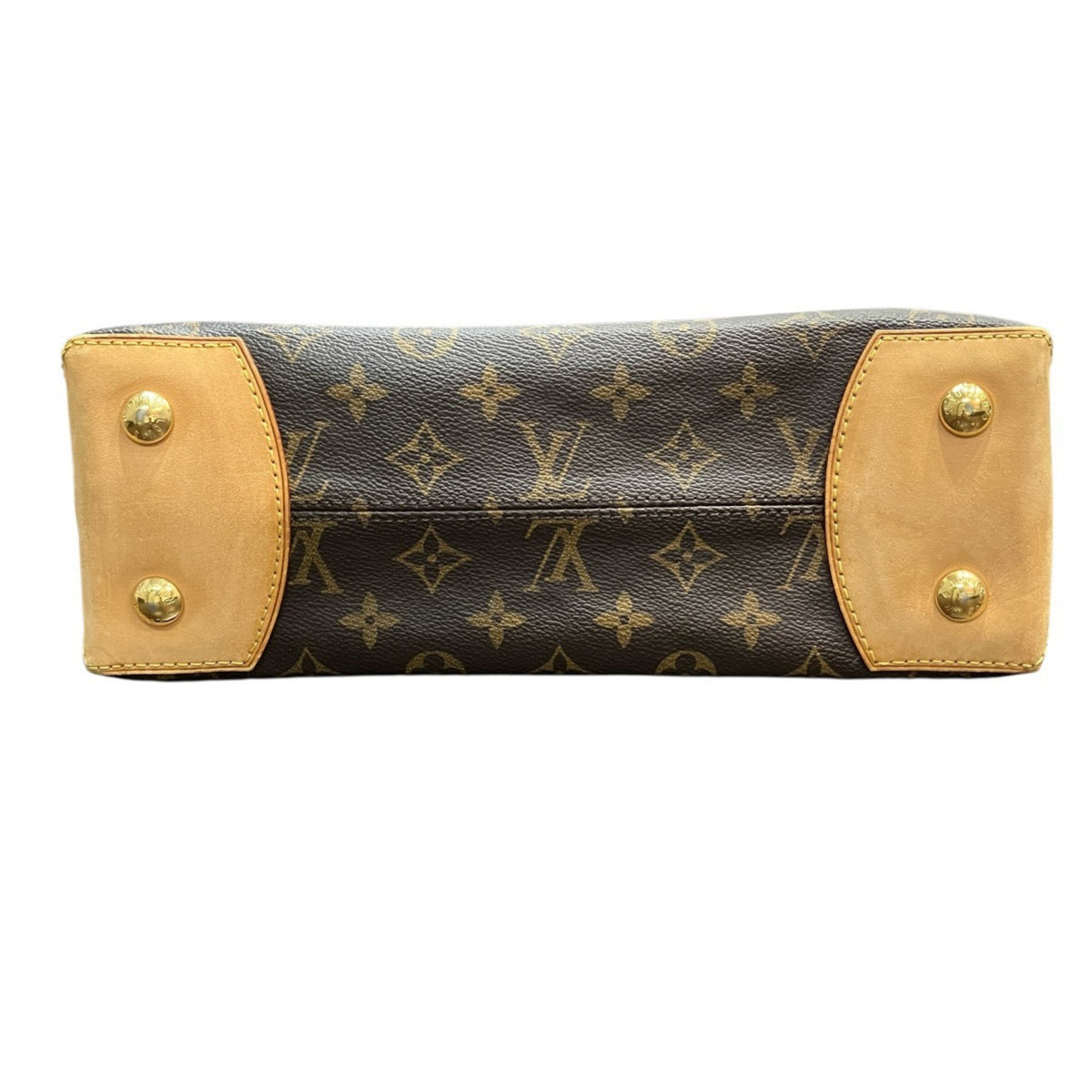 Louis Vuitton Brown Monogram Canvas Handbag (Pre-Owned)