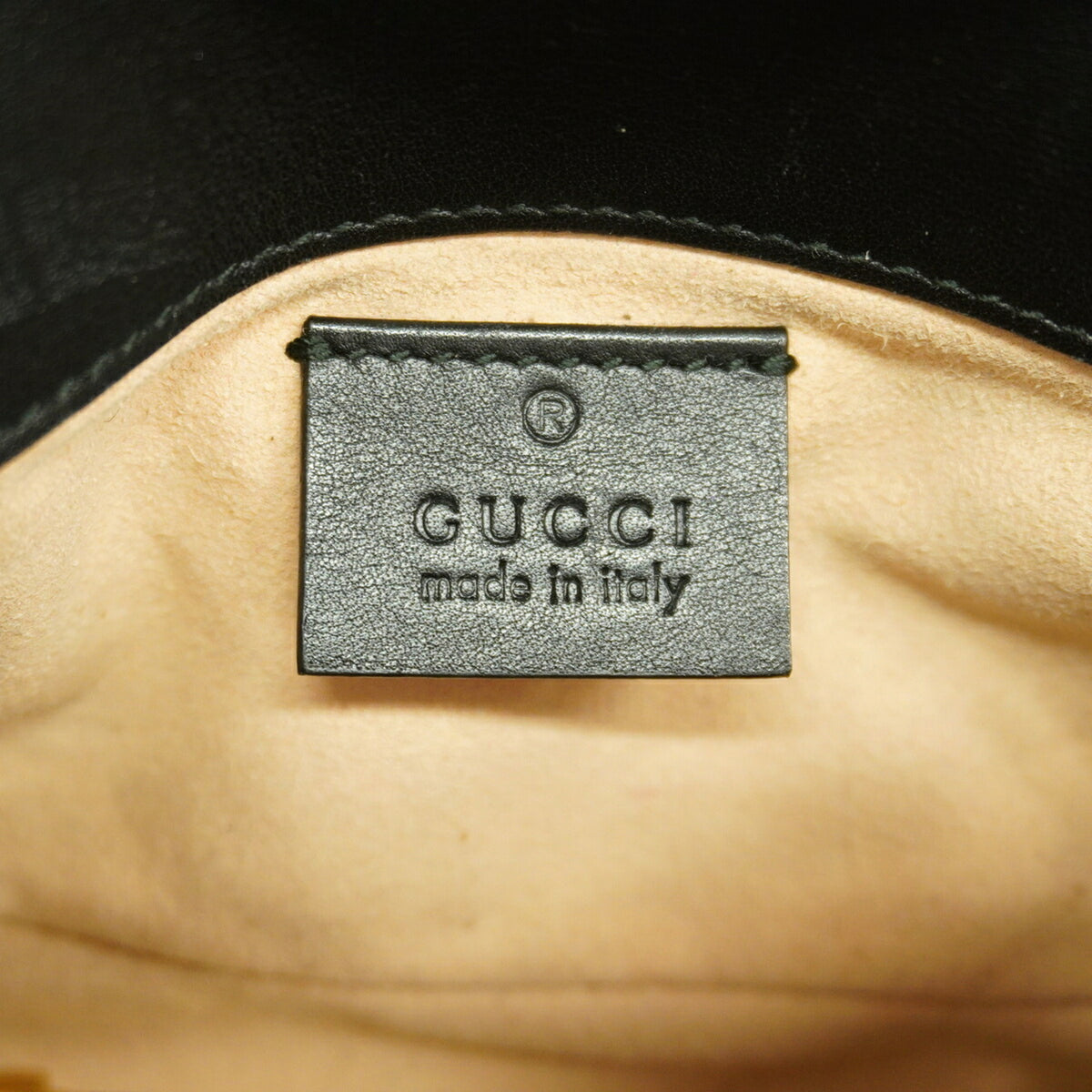 Gucci Black Leather Shoulder Bag (Pre-Owned)