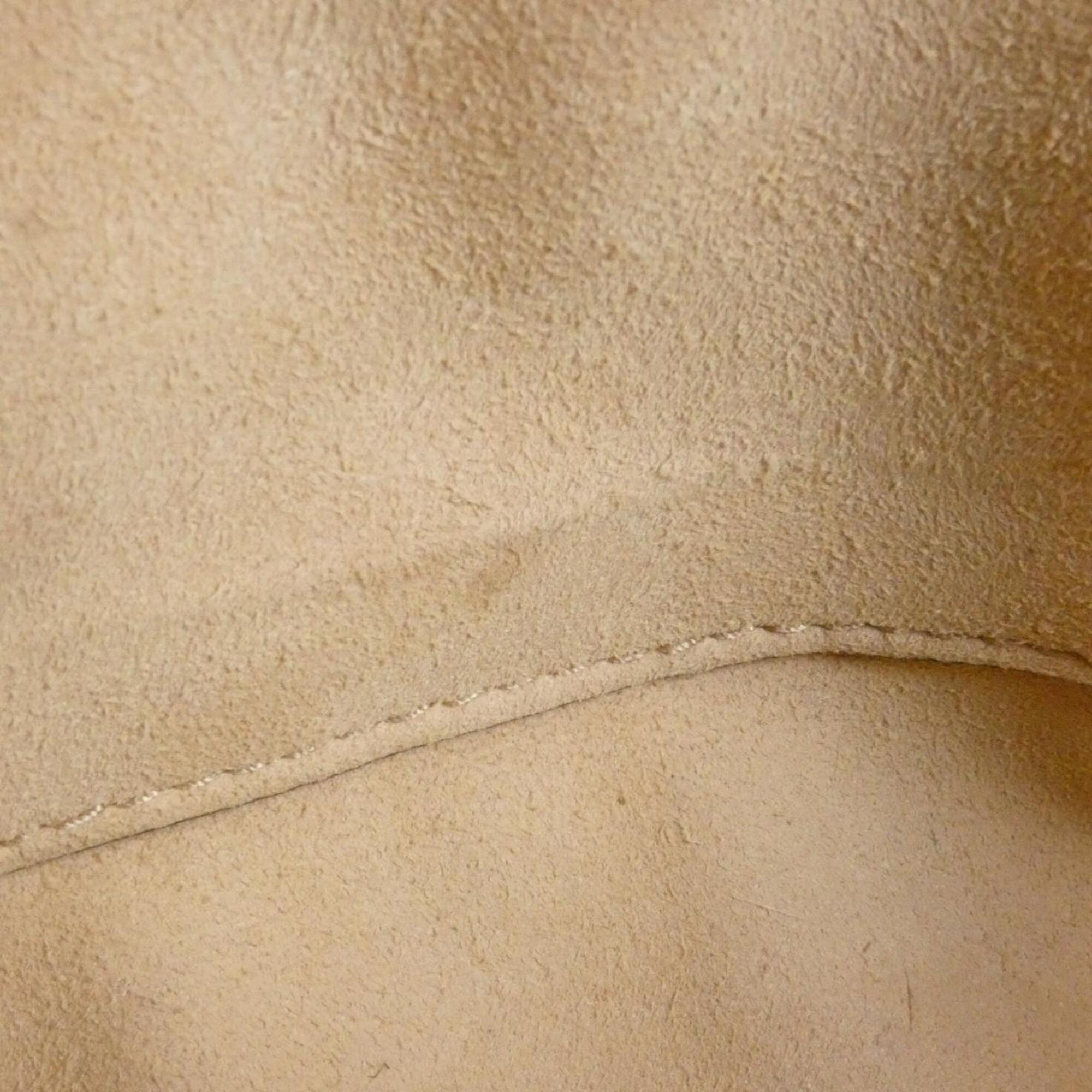 Gucci Beige Brown Gg Supreme Canvas Handbag (Pre-Owned)