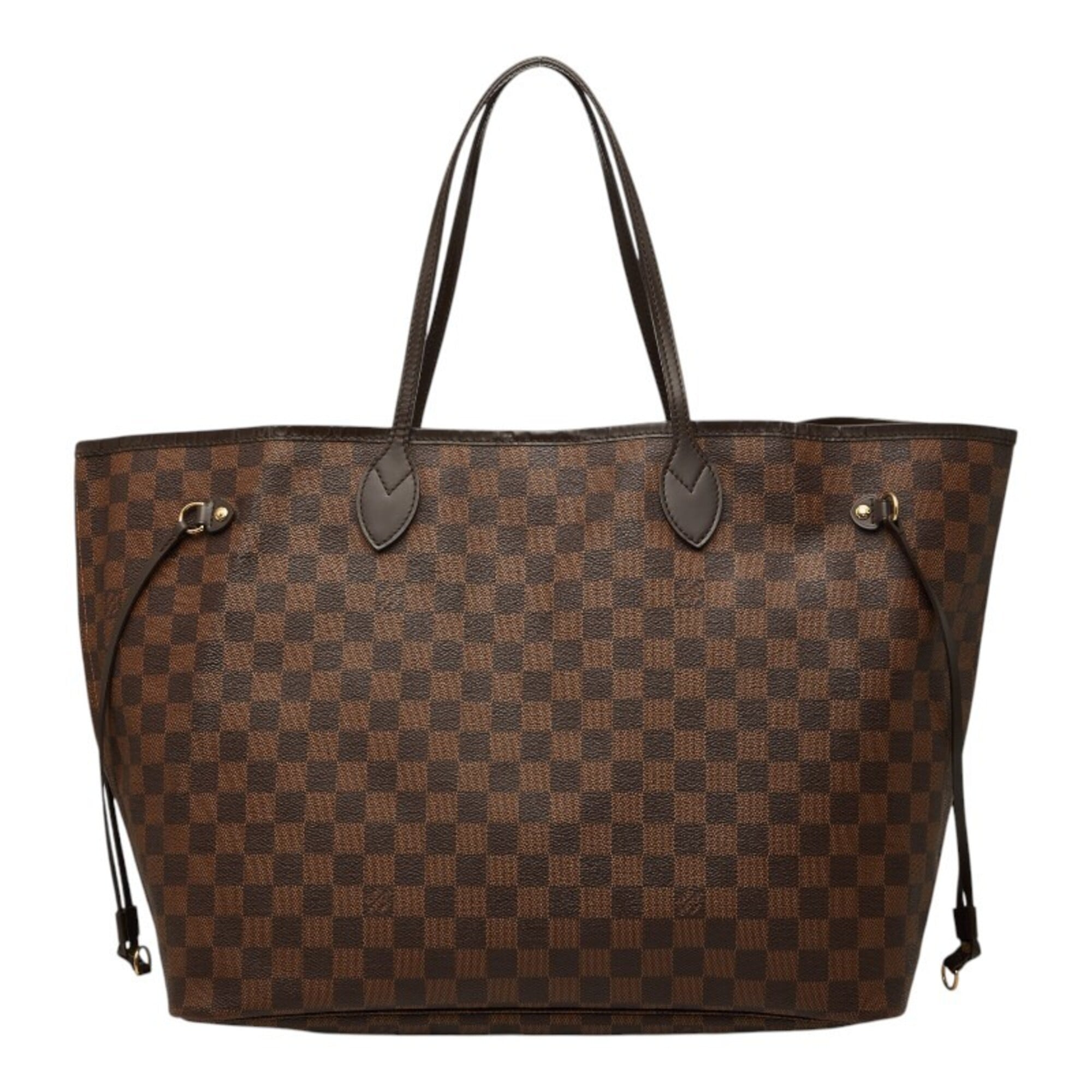 Louis Vuitton Brown Pvc Leather Shoulder Bag Tote Bag (Pre-Owned)