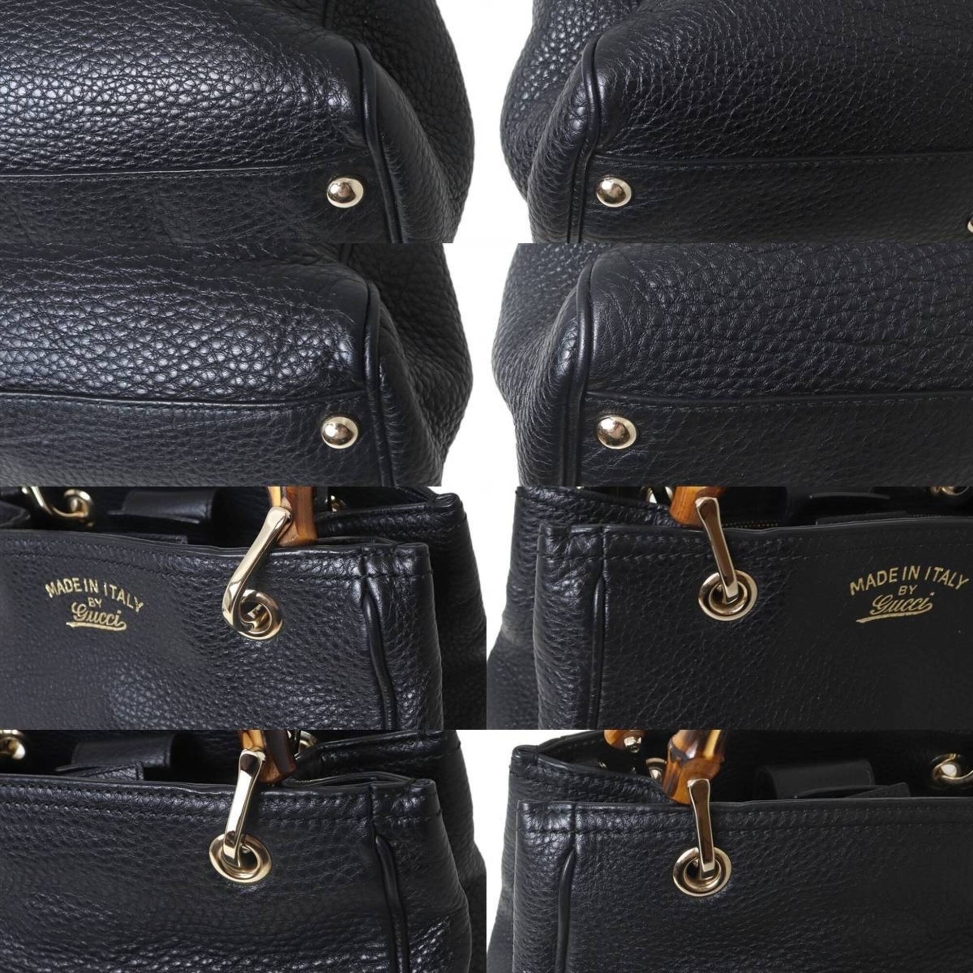 Gucci Black Handbag Shoulder Bag (Pre-Owned)