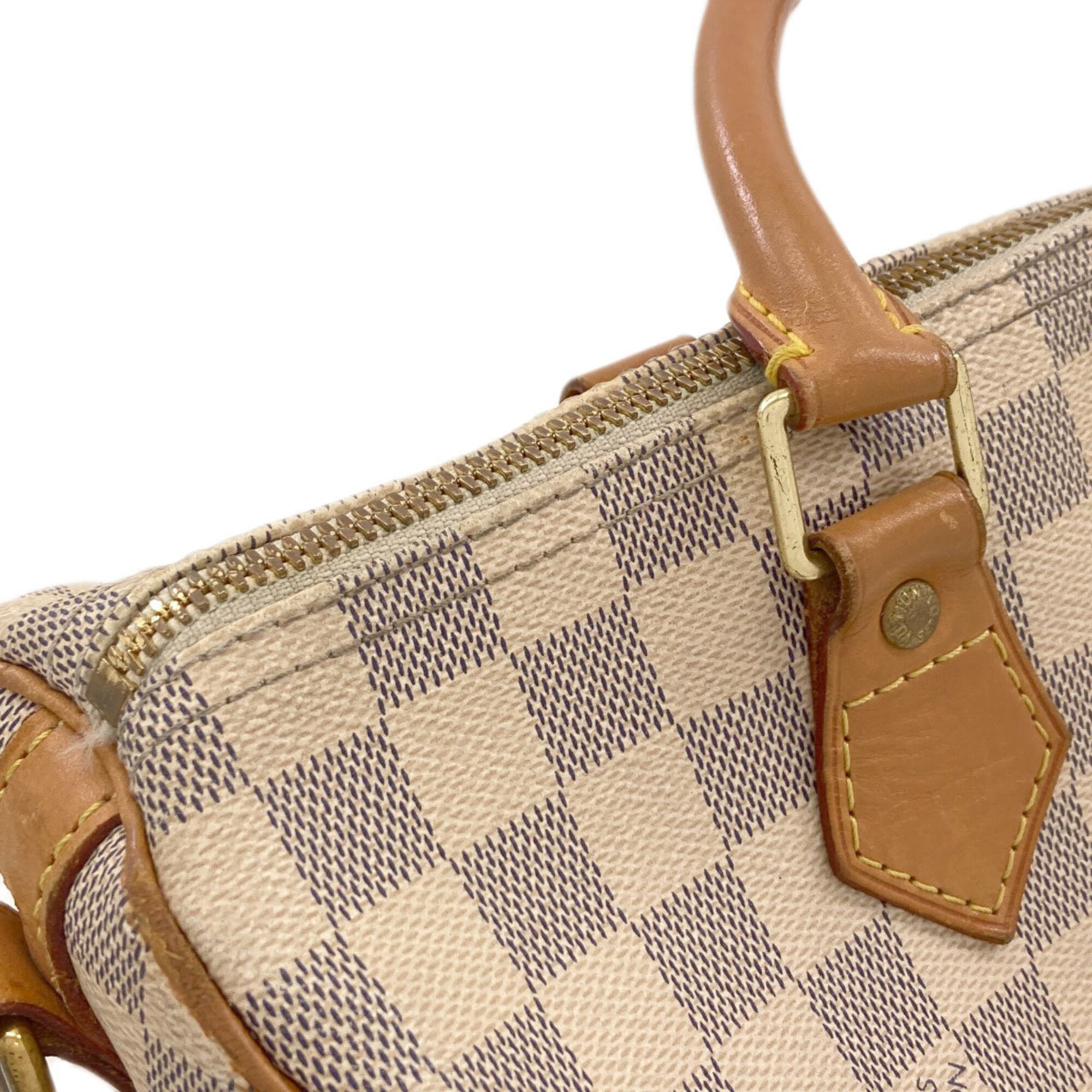 Louis Vuitton Azur Damier Canvas Damier Canvas Handbag (Pre-Owned)
