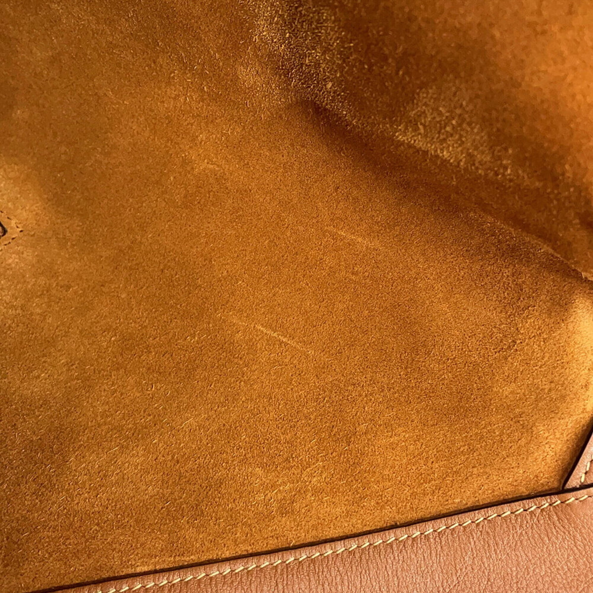 Yves Saint Laurent Brown Leather Handbag Tote Bag (Pre-Owned)
