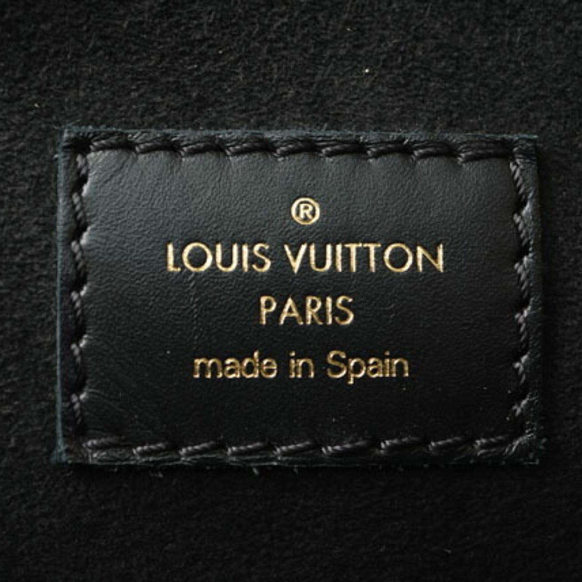 Louis Vuitton Black Monogram Empreinte Leather Backpack (Pre-Owned)