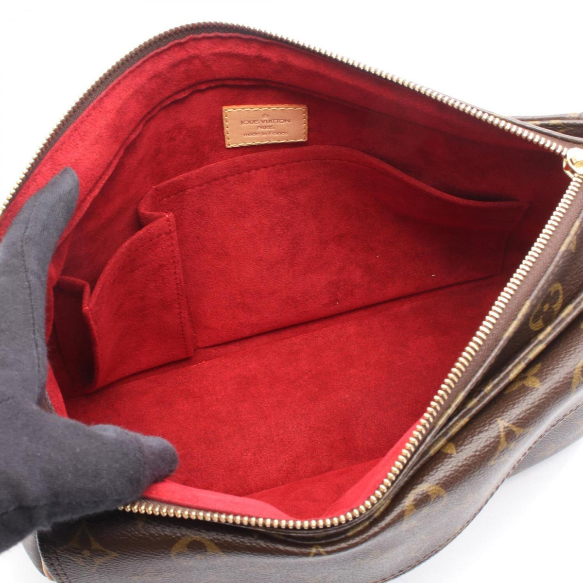 Louis Vuitton Monogram Brown Monogram Leather Shoulder Bag (Pre-Owned)