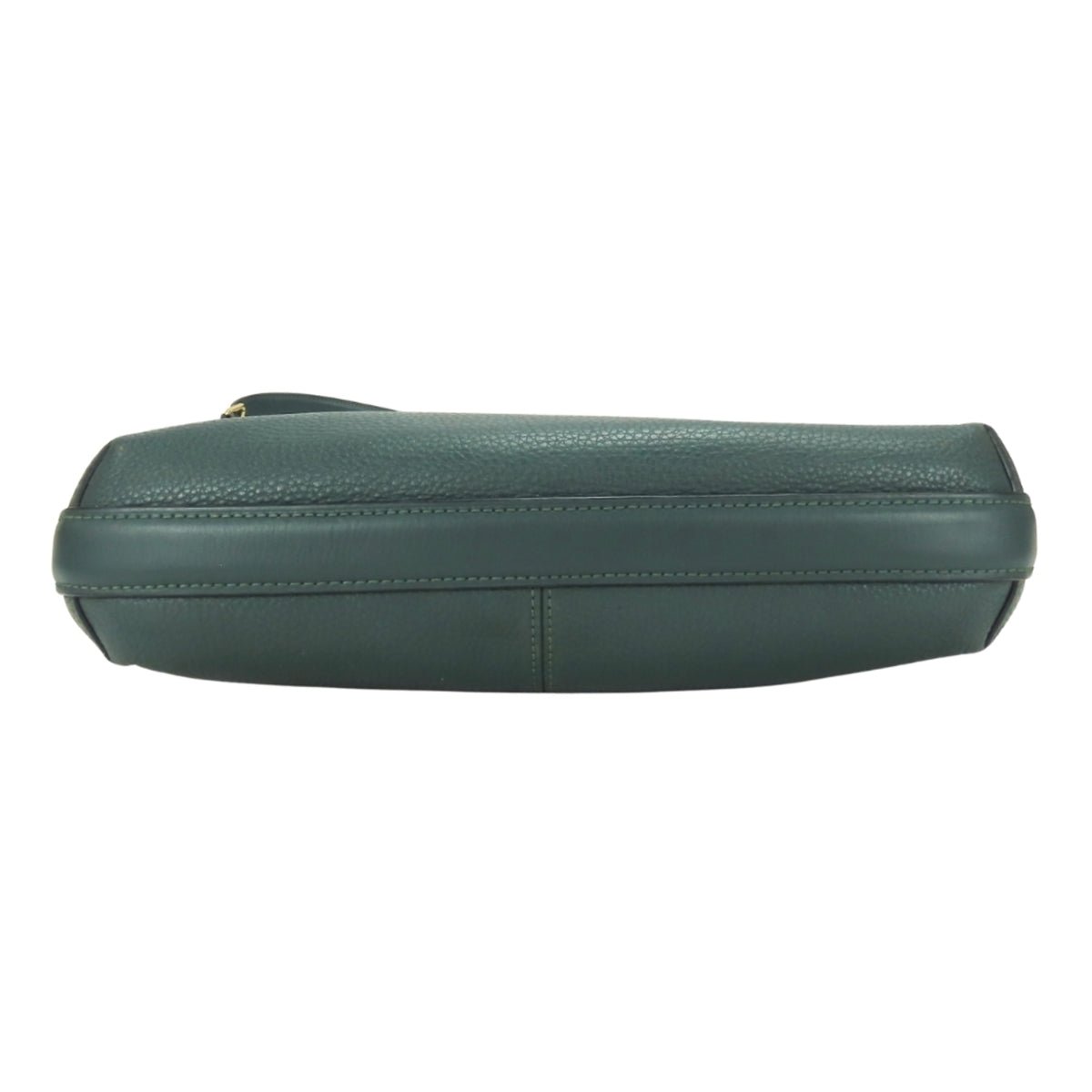 Coach Dark Green Leather Shoulder Bag (Pre-Owned)