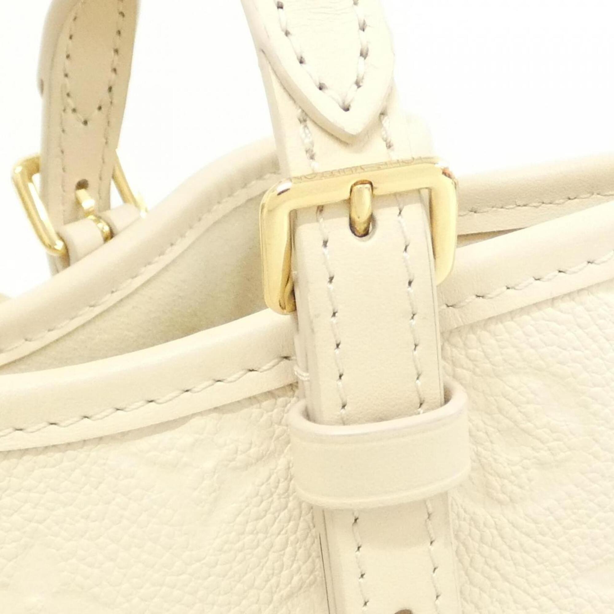 Louis Vuitton Monogram Empreinte Gold Leather Handbag (Pre-Owned)