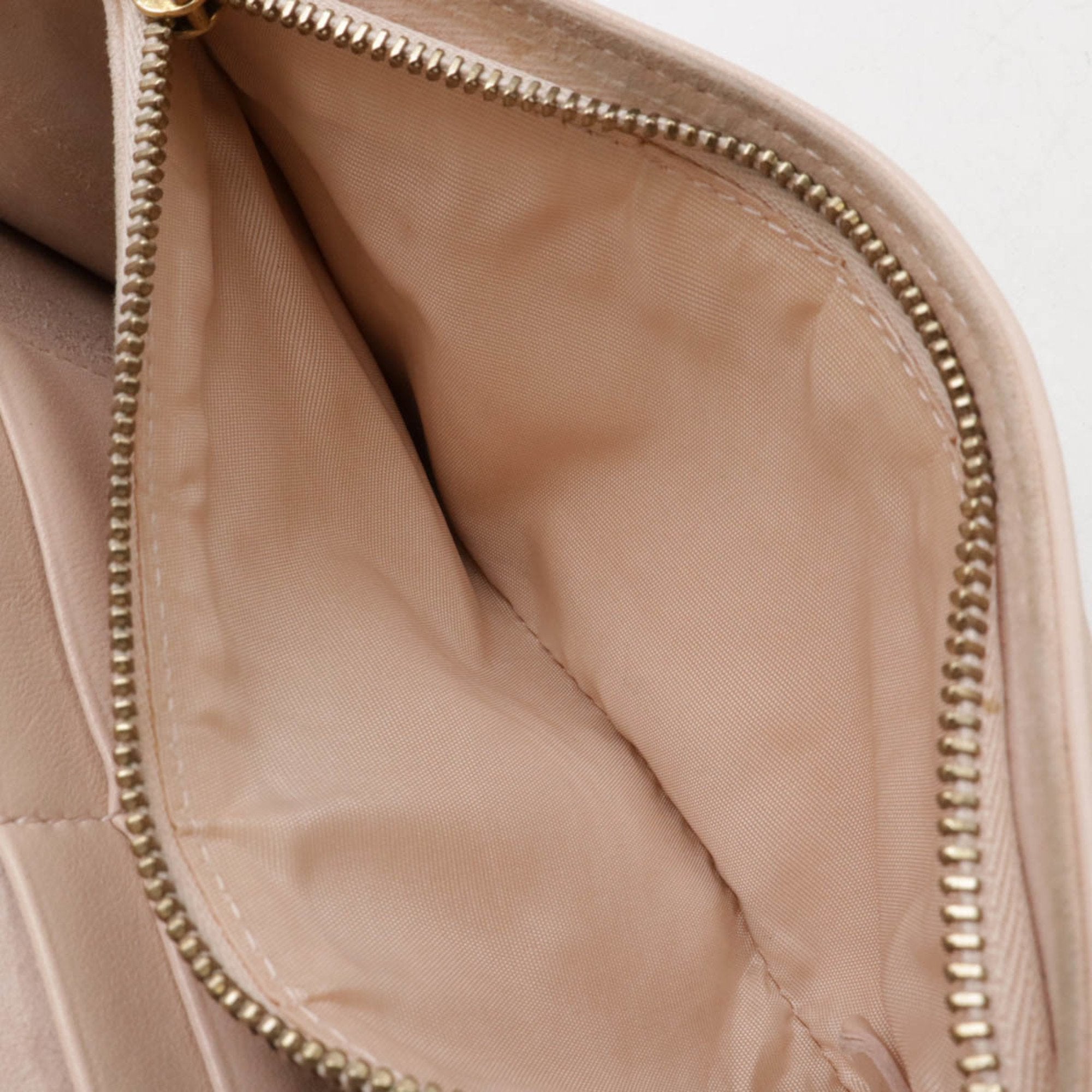 Christian Dior Baby Pink Leather Clutch Bag (Pre-Owned)
