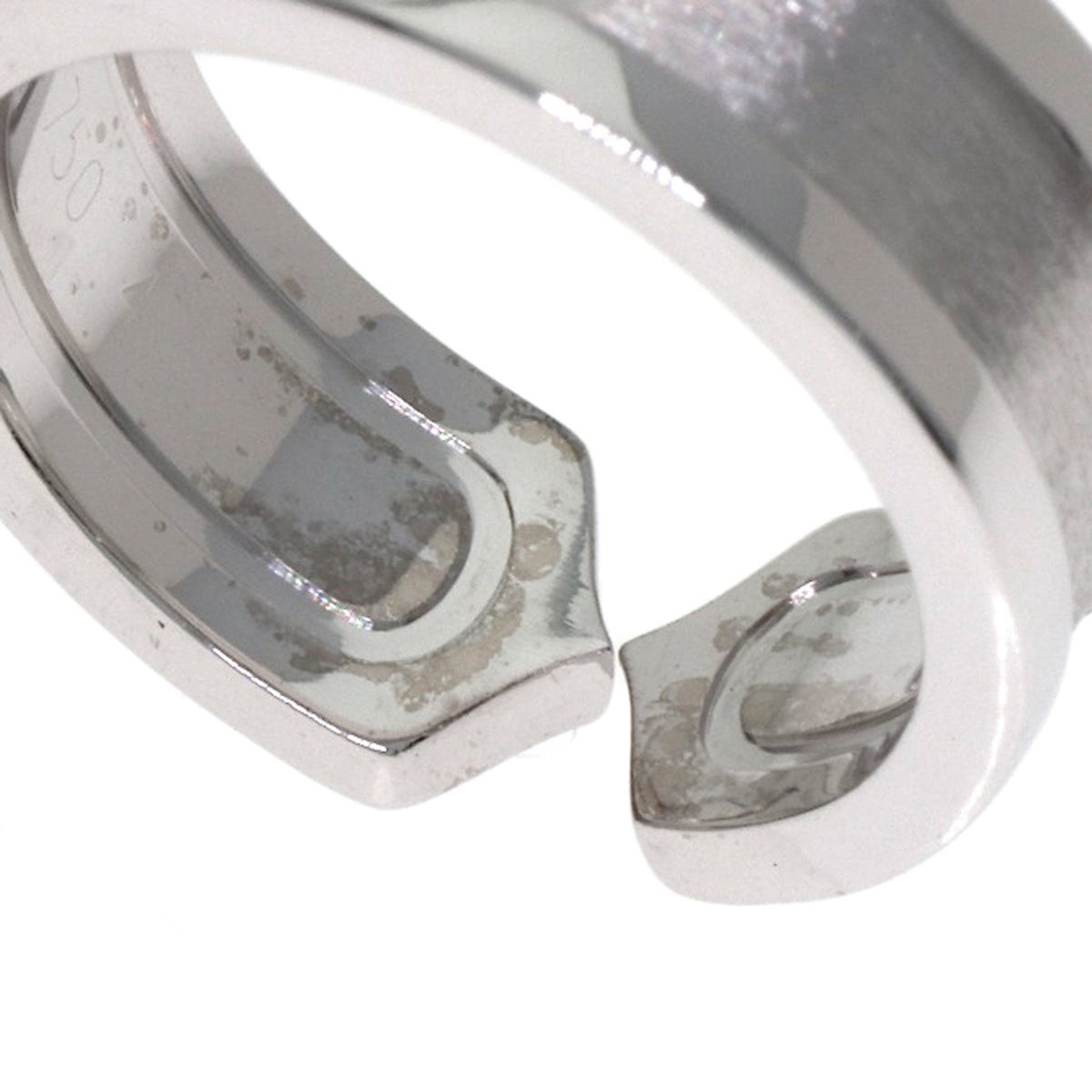 Cartier C2 White White Gold (18K) Band Ring (Pre-Owned)