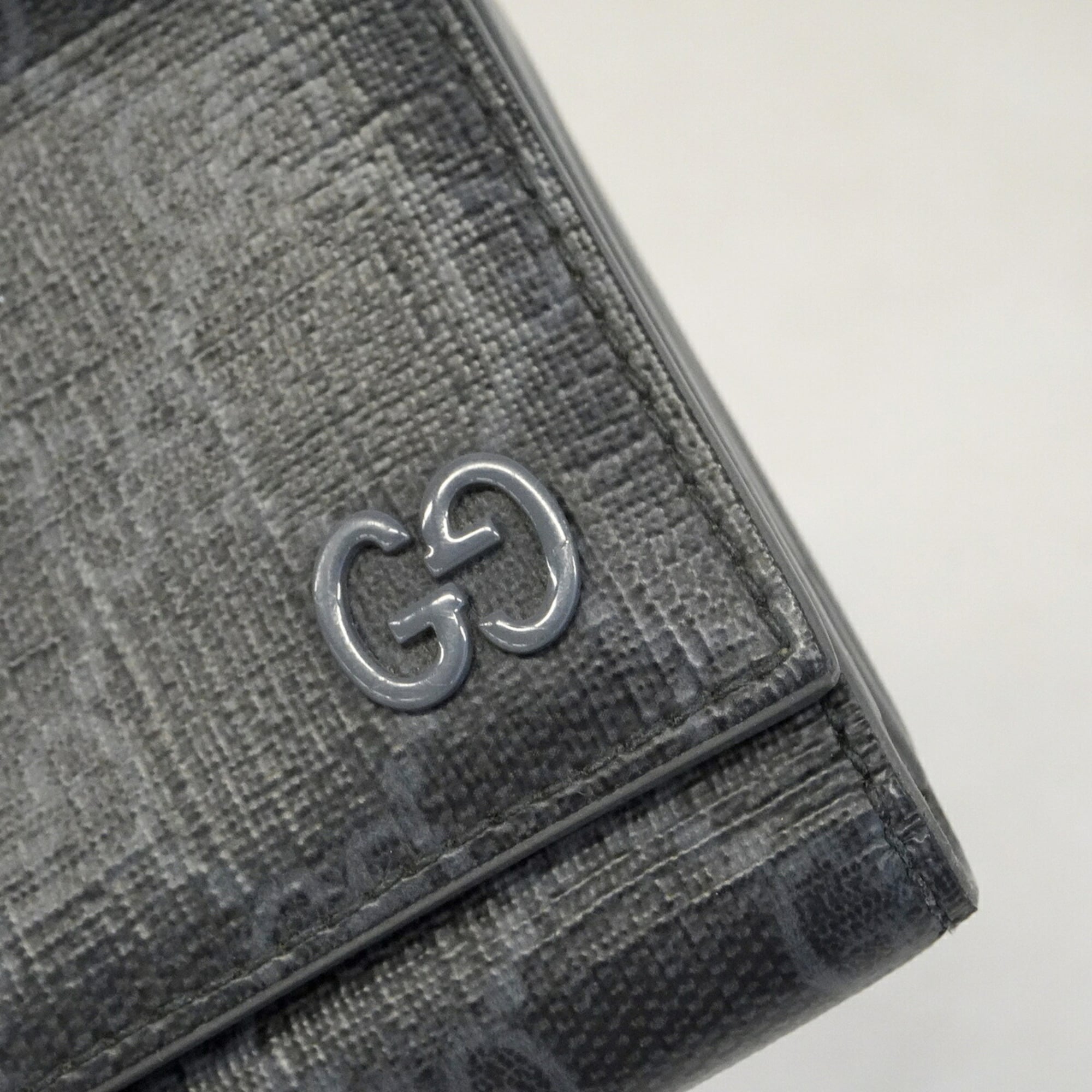 Gucci Black Pvc Wallet (Tri-Fold) (Pre-Owned)