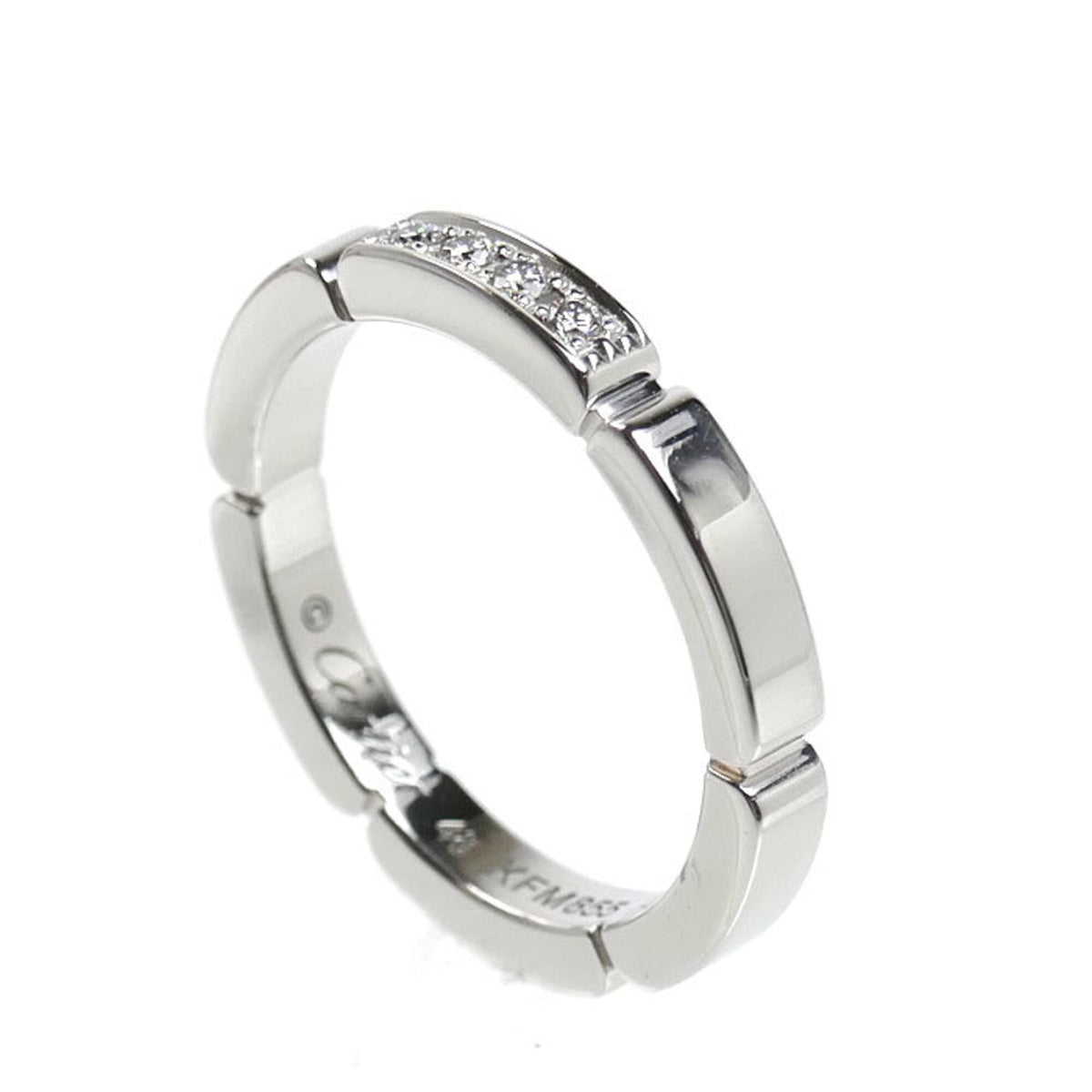 Cartier White Gold (18K) Band Ring (Pre-Owned)