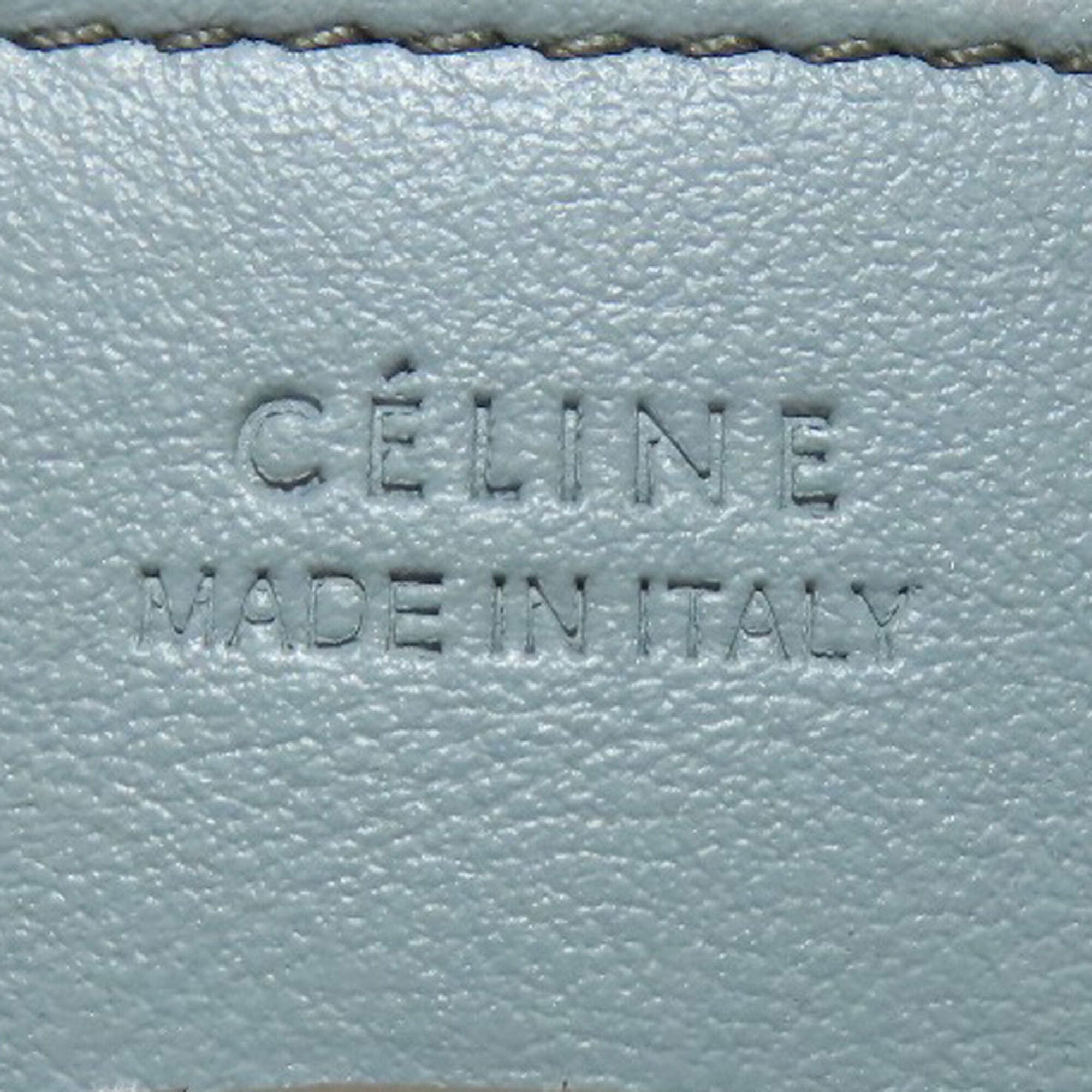 Celine Gray Leather Handbag (Pre-Owned)