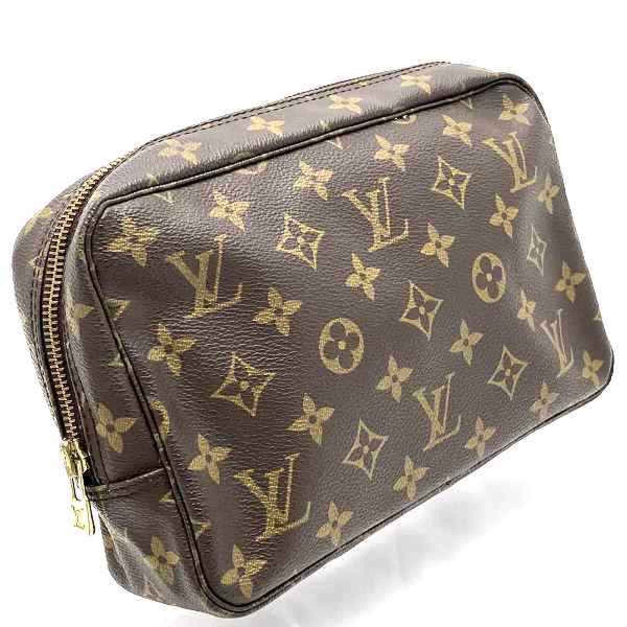 Louis Vuitton Brown Monogram Clutch Bag (Pre-Owned)
