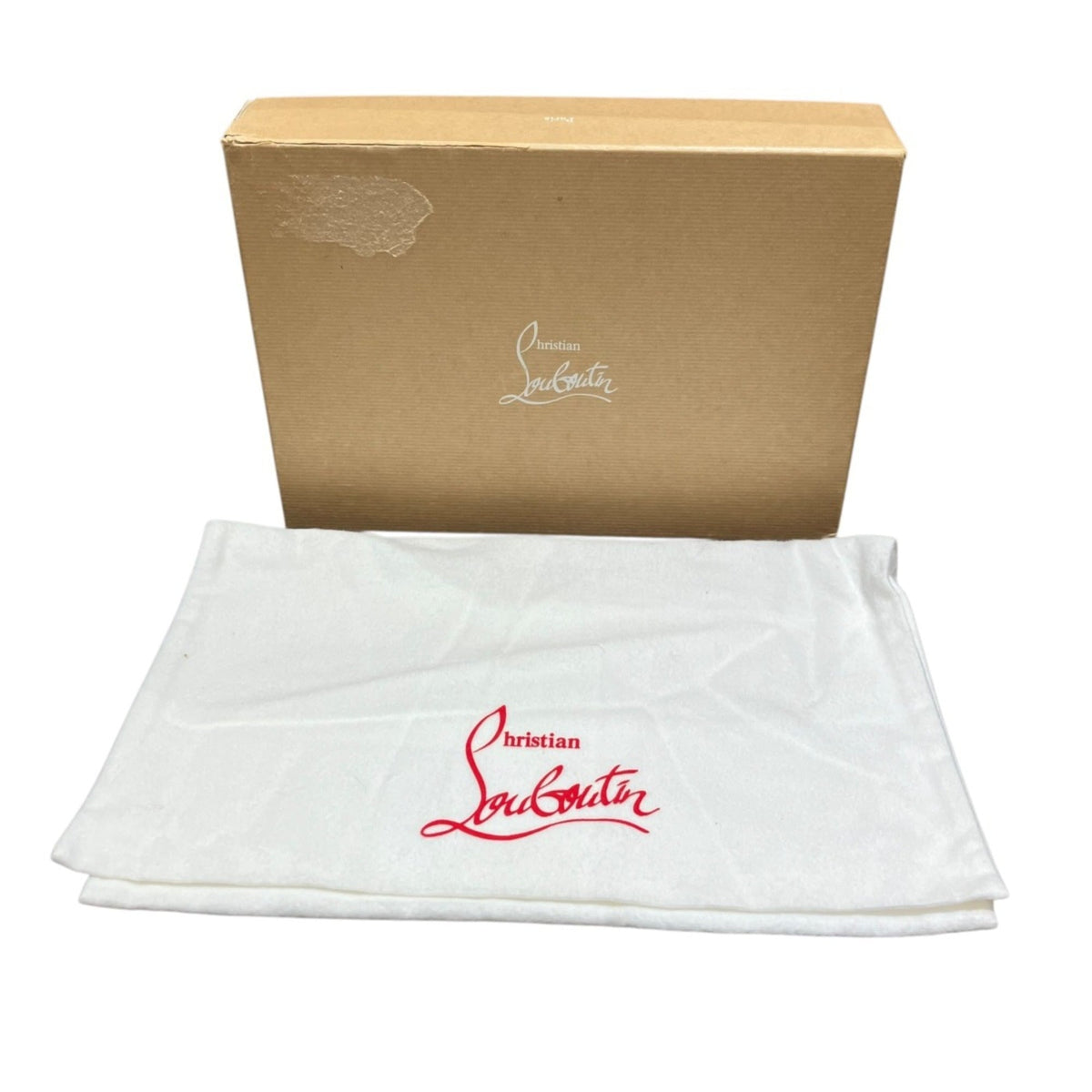 Christian Louboutin Beige Patent Leather Shoulder Bag (Pre-Owned)