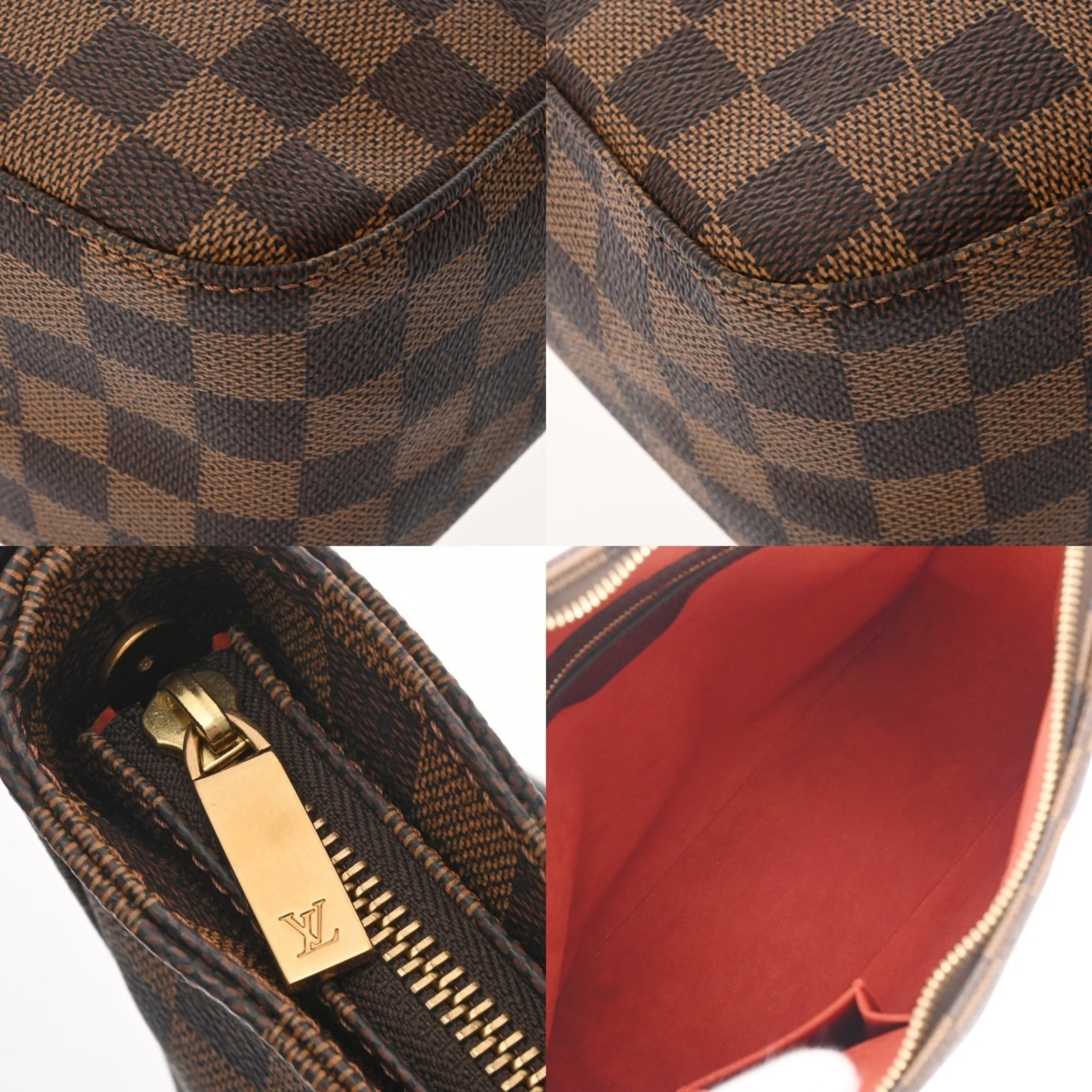 Louis Vuitton Brown Damier Canvas Shoulder Bag (Pre-Owned)