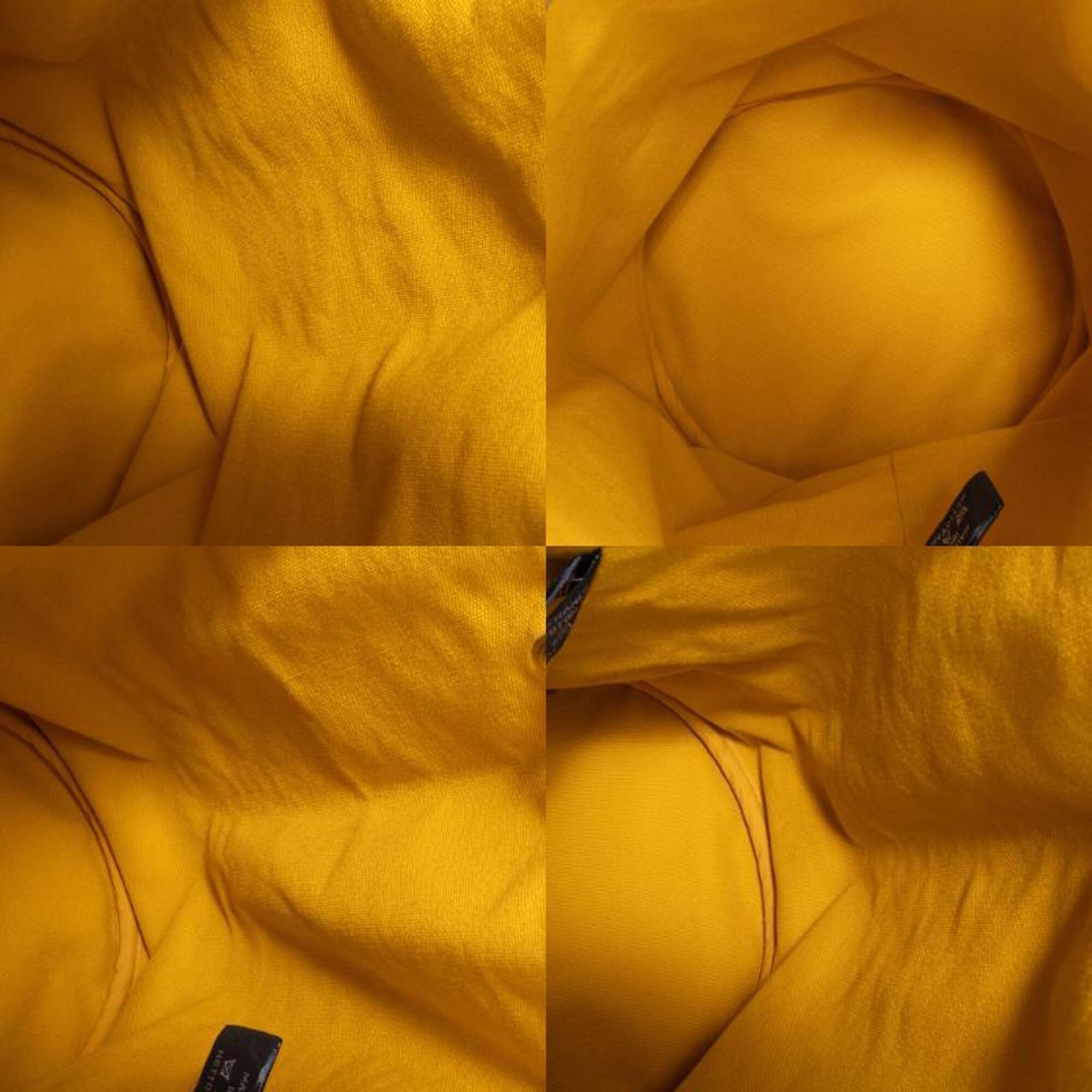 Hermes Polochon Mimil Yellow Cotton 100% Shoulder Bag (Pre-Owned)