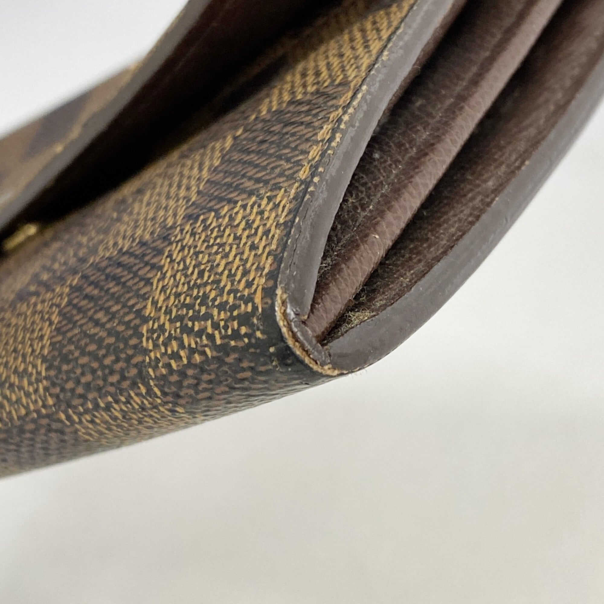 Louis Vuitton Ebene Long Wallet (Bi-Fold) (Pre-Owned)