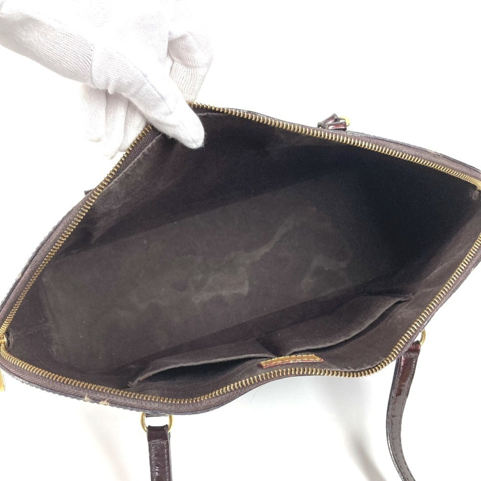Louis Vuitton Monogram Vernis Amarante Purple Monogram Vernis Shoulder Bag Tote Bag (Pre-Owned)