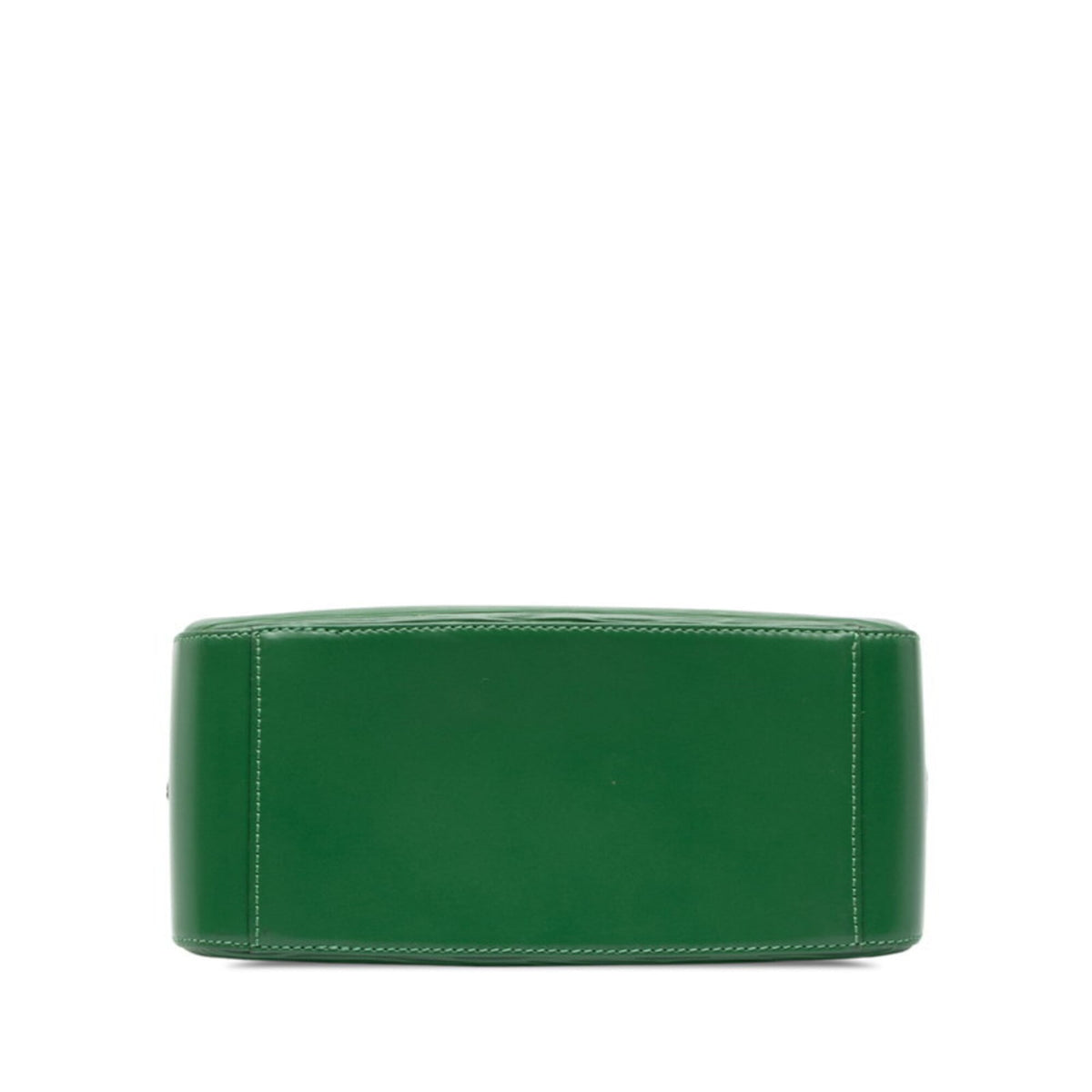 Louis Vuitton Borneo Green Leather Handbag (Pre-Owned)