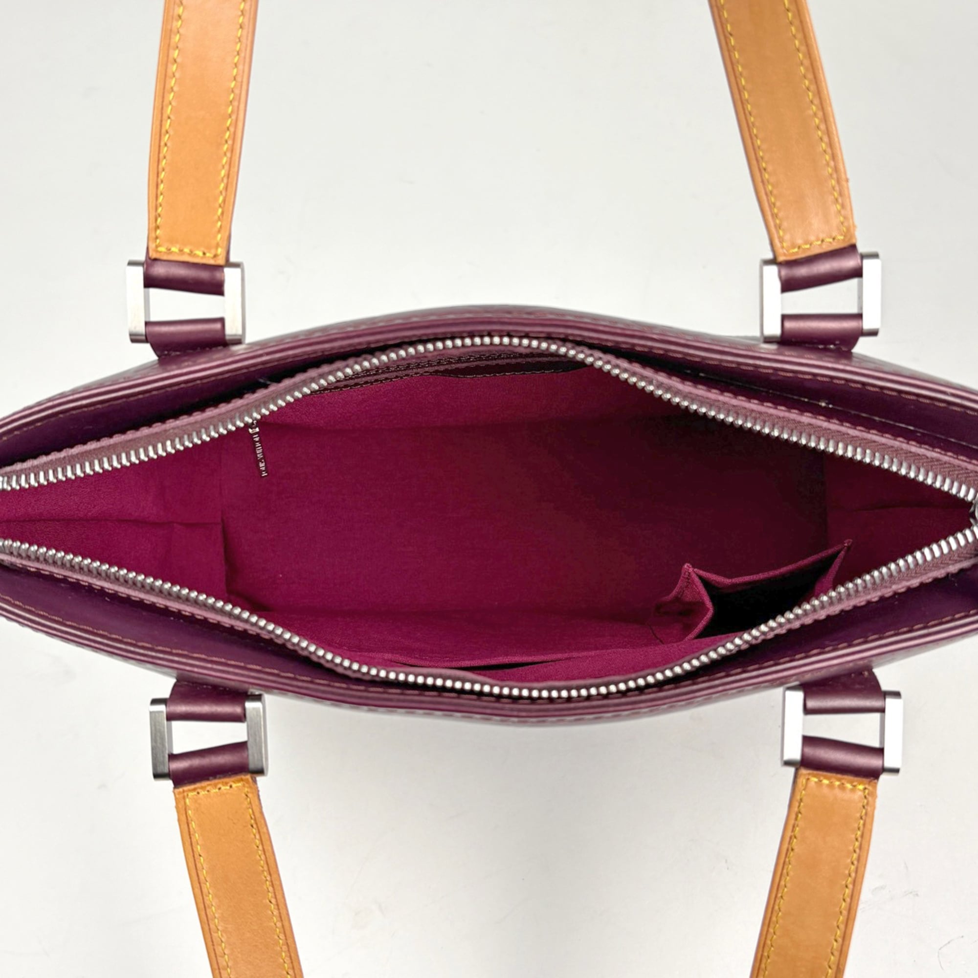 Louis Vuitton Violet Monogram Mat Shoulder Bag Tote Bag (Pre-Owned)