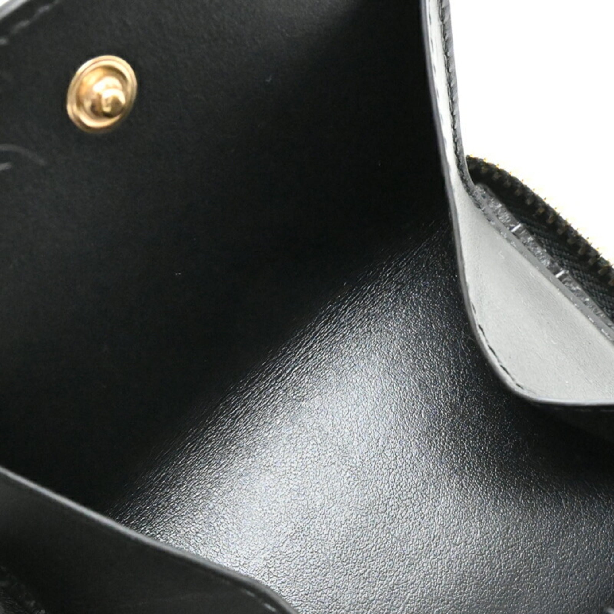 Celine Black Leather Wallet (Bi-Fold) (Pre-Owned)