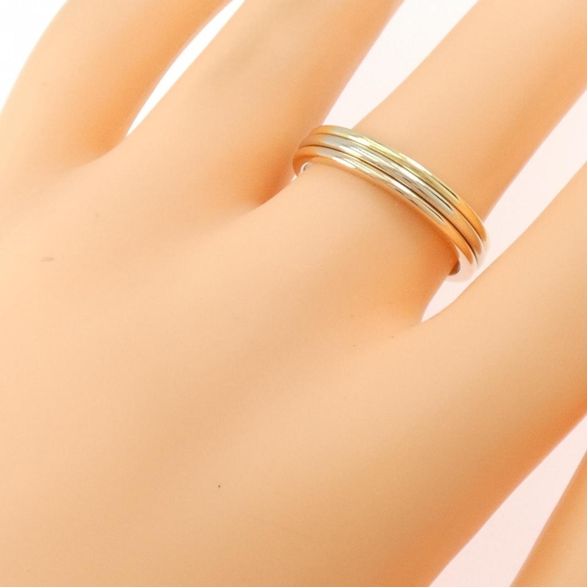 Cartier Yellow Gold (18K) Pink Gold (18K) White Gold (18K) Band Ring (Pre-Owned)