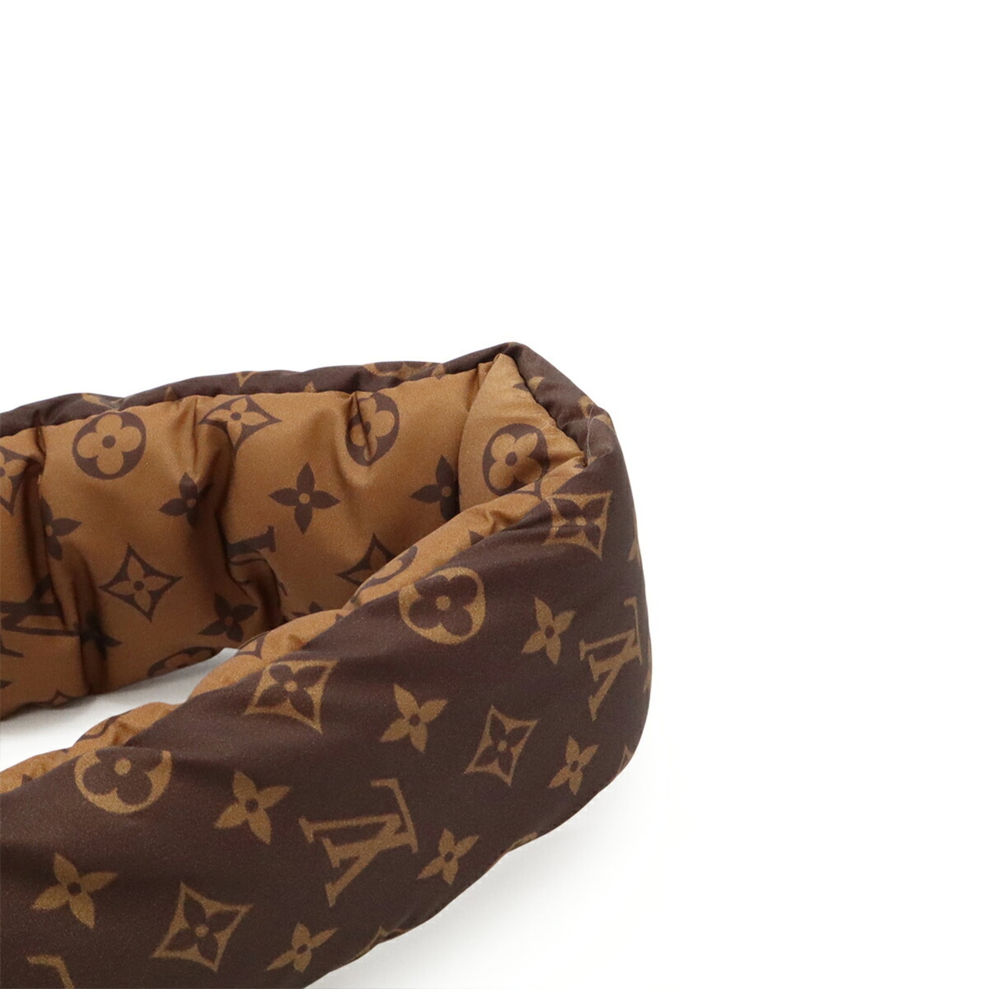 Louis Vuitton Black Nylon Monogram Canvas Handbag Shoulder Bag (Pre-Owned)
