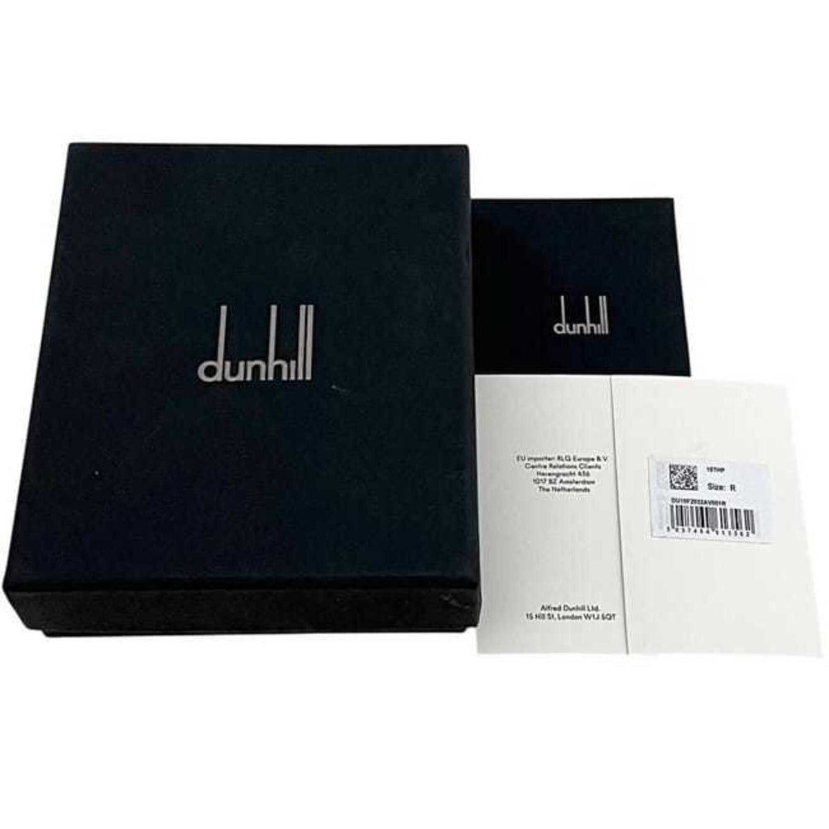 Dunhill Black Leather Wallet (Bi-Fold) (Pre-Owned)