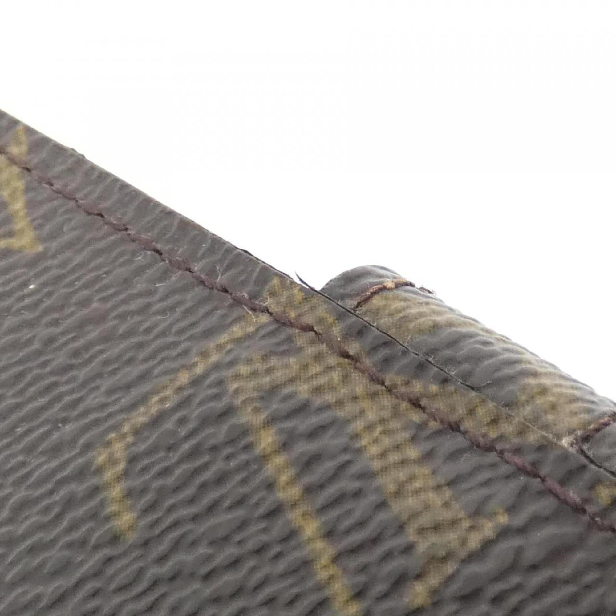 Louis Vuitton Marron Coated Canvas (Pre-Owned)
