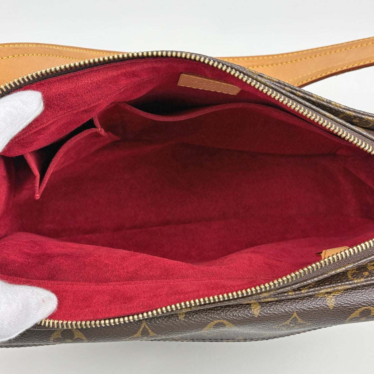 Louis Vuitton Brown Monogram Shoulder Bag (Pre-Owned)