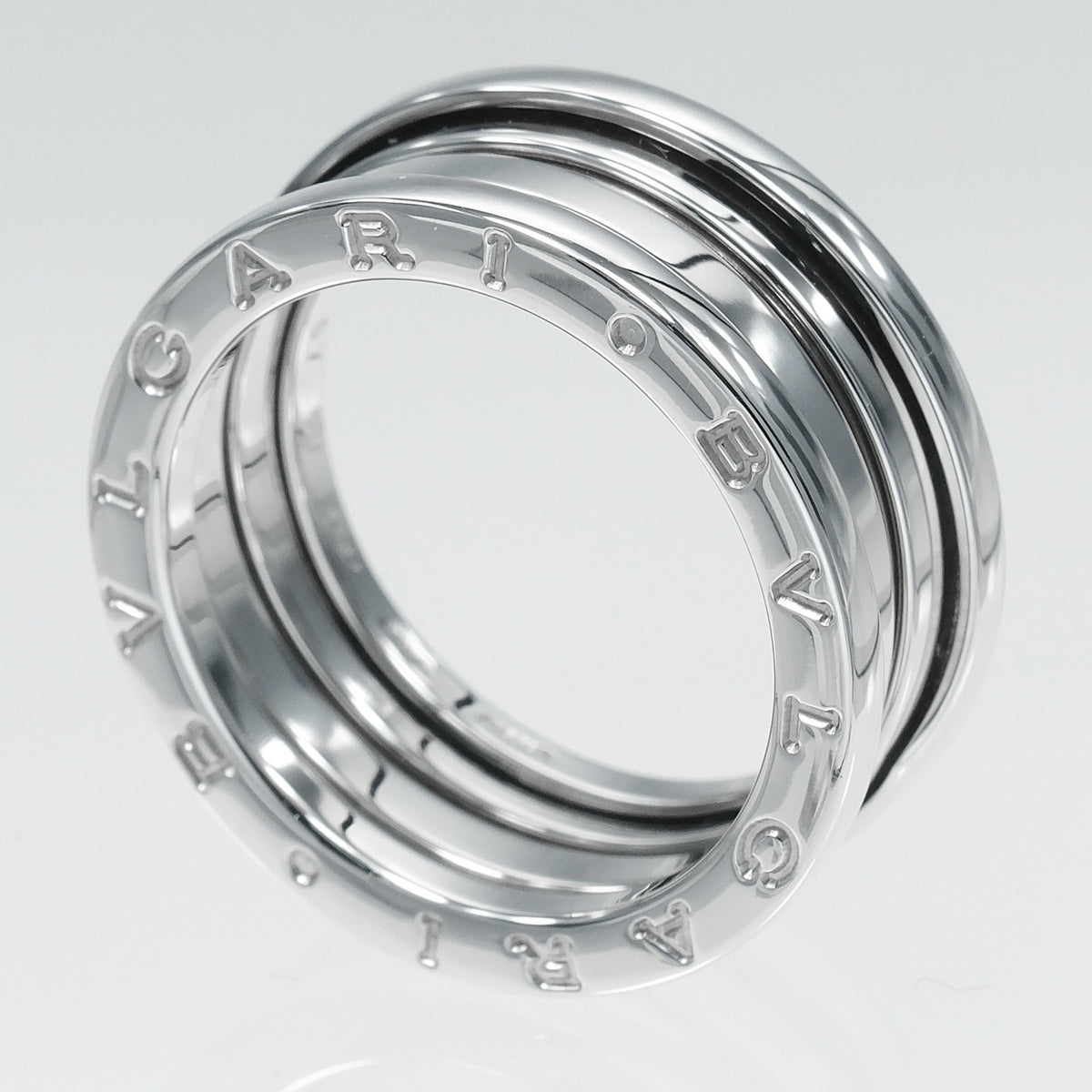 Bvlgari White Gold (18K) Band Ring (Pre-Owned)