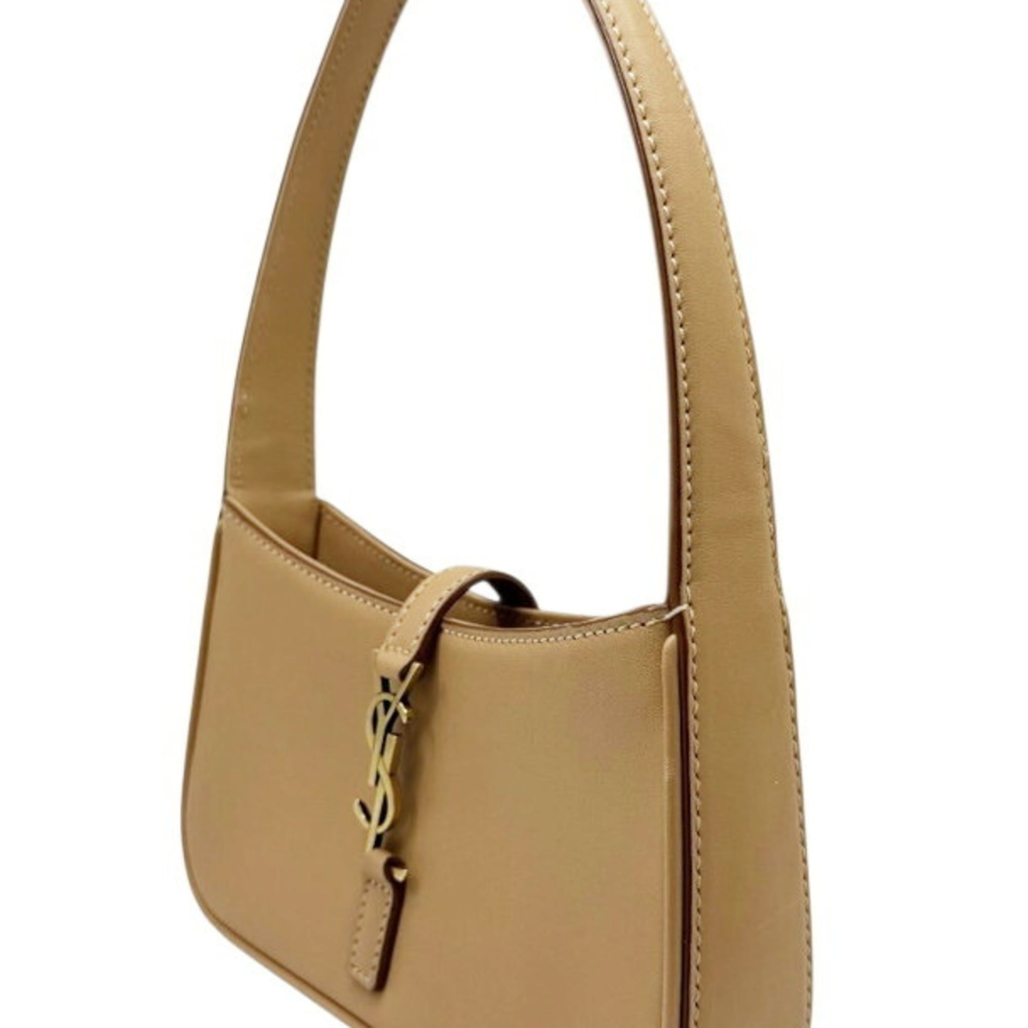 Saint Laurent Beige Leather Handbag (Pre-Owned)