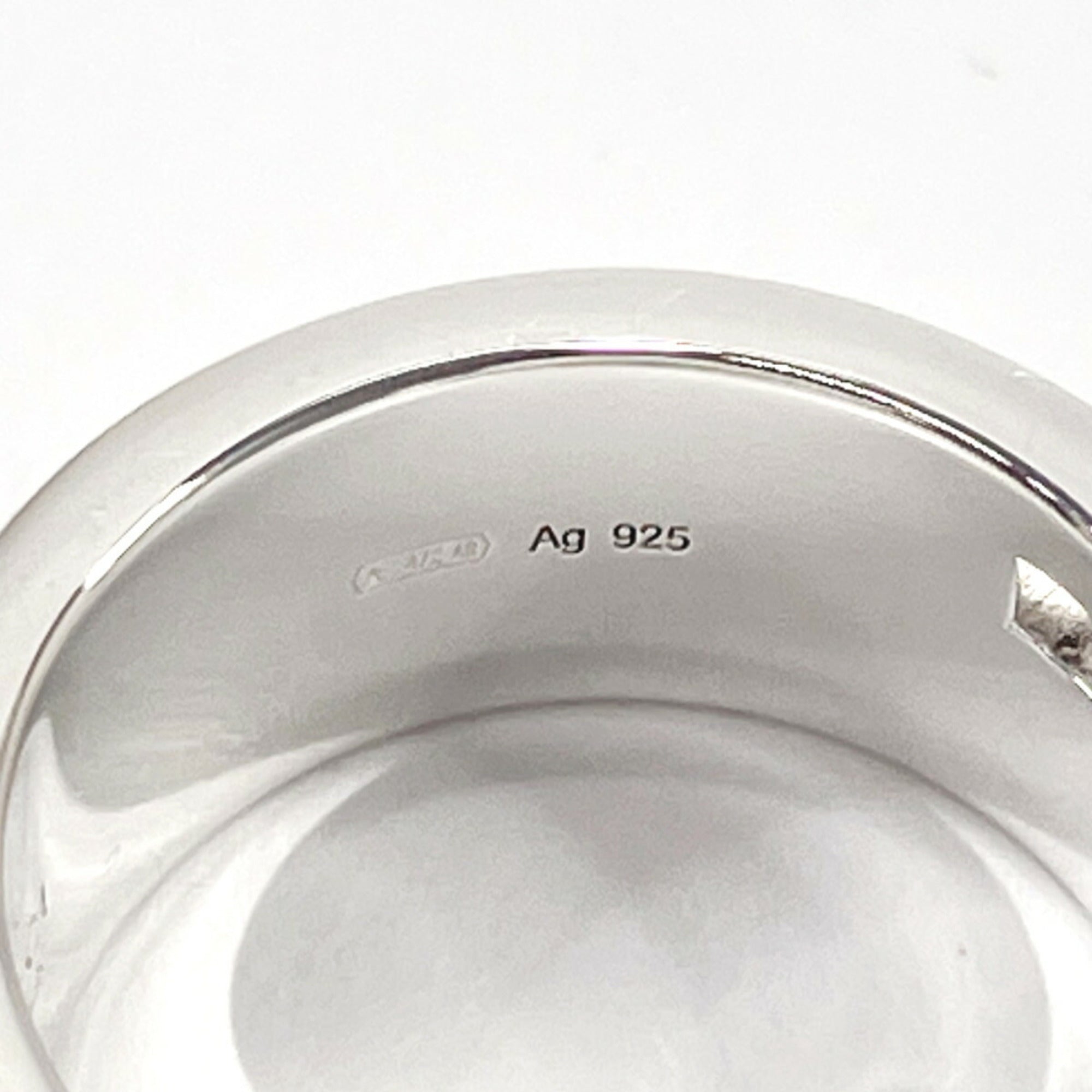 Gucci Silver 925 Band Ring (Pre-Owned)