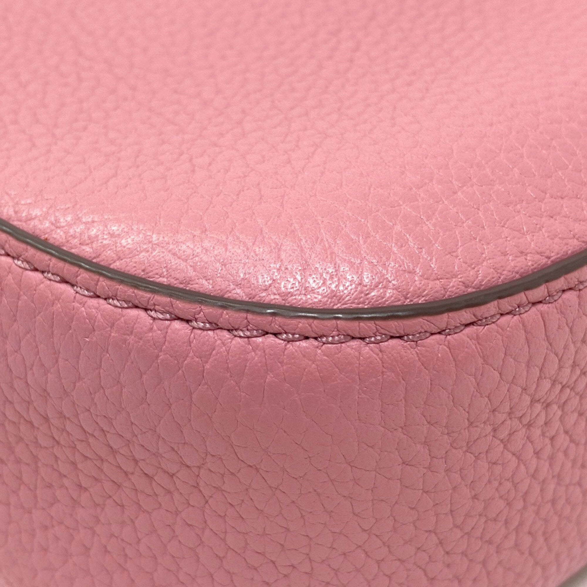 Tory Burch Pink Leather Shoulder Bag (Pre-Owned)