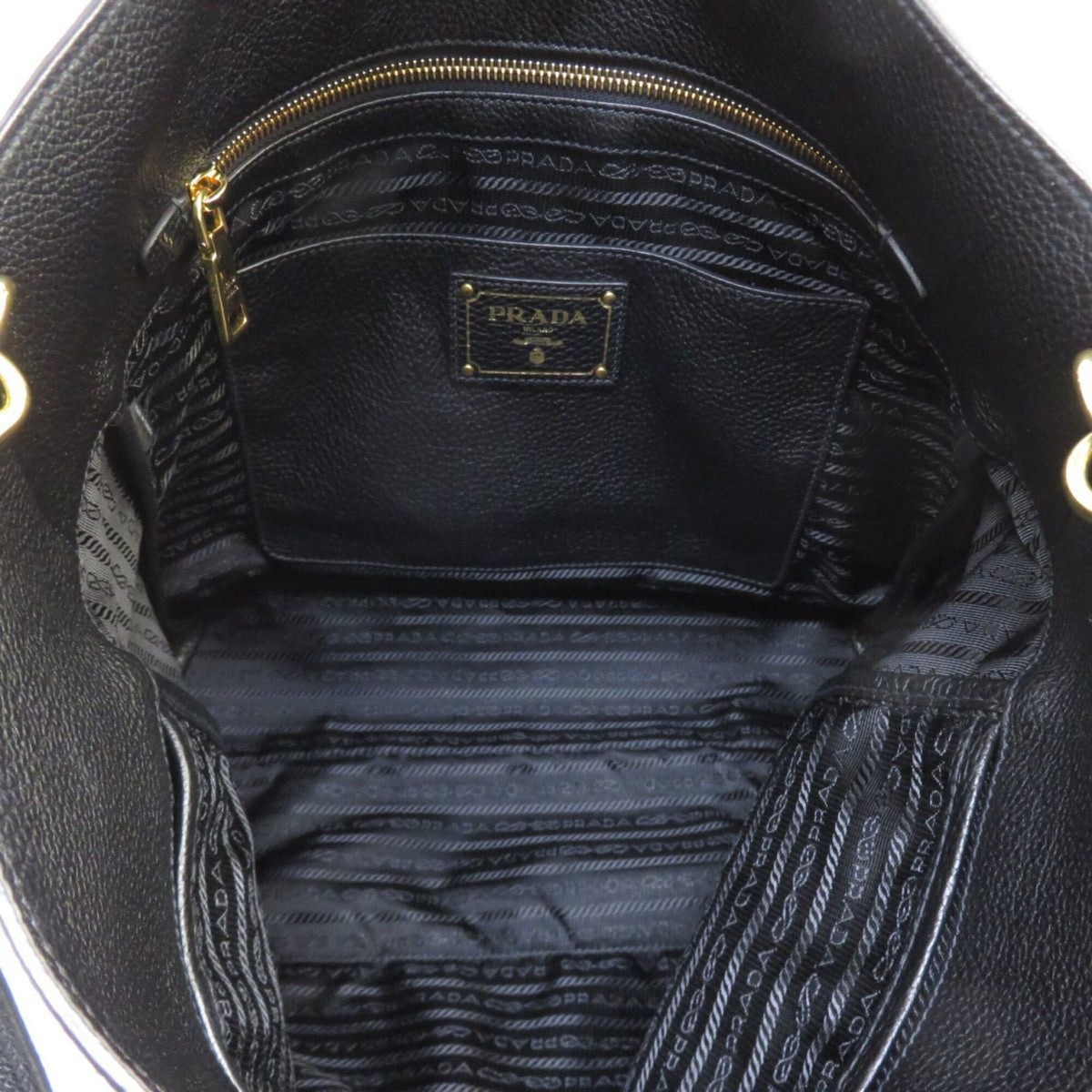 Prada Black Nero Shoulder Bag Tote Bag (Pre-Owned)