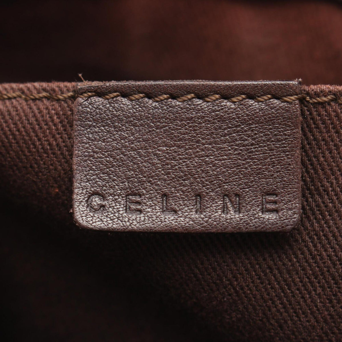 Celine Brown Leather Handbag (Pre-Owned)