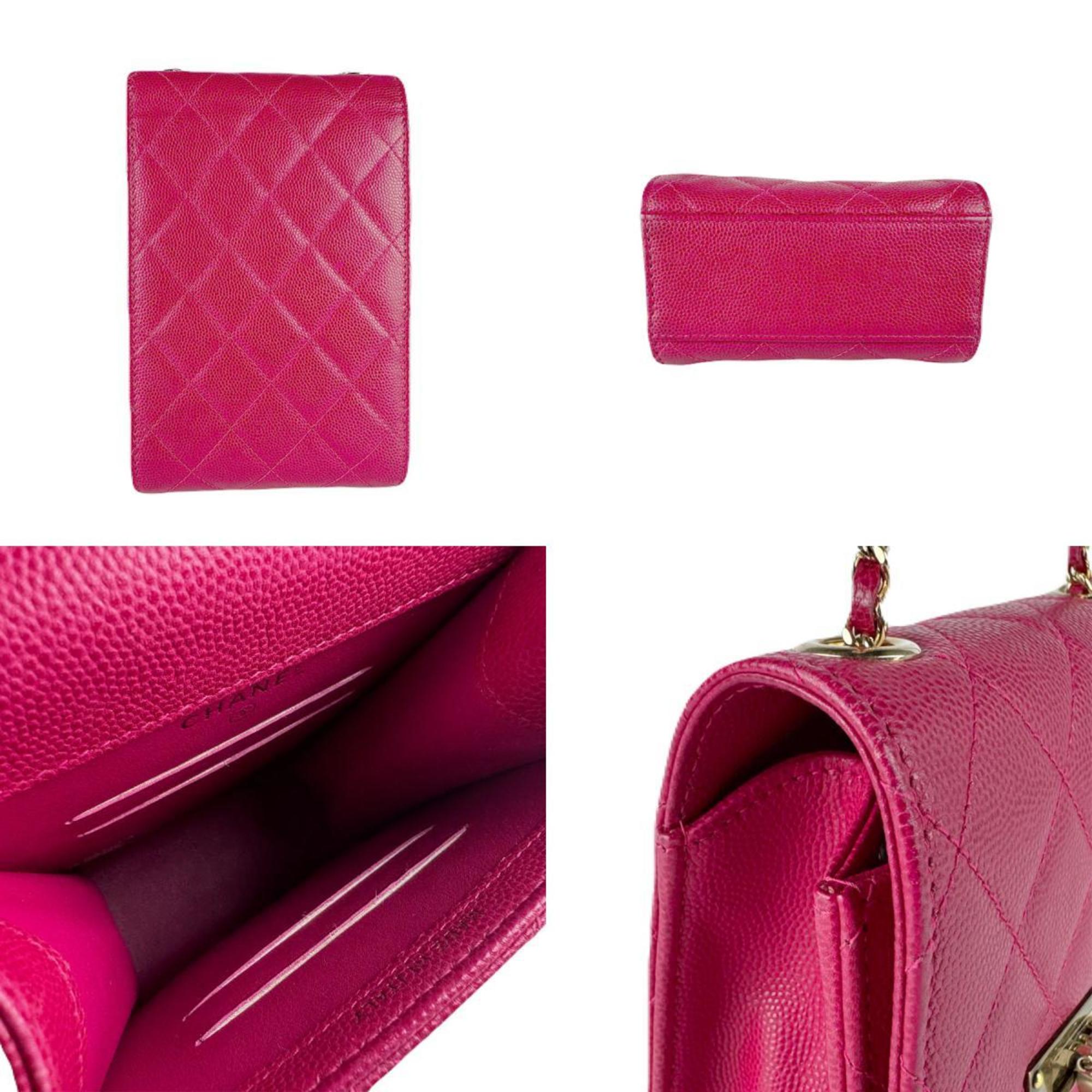 Chanel Matelasse Gold Grained Calfskin Shoulder Bag (Pre-Owned)