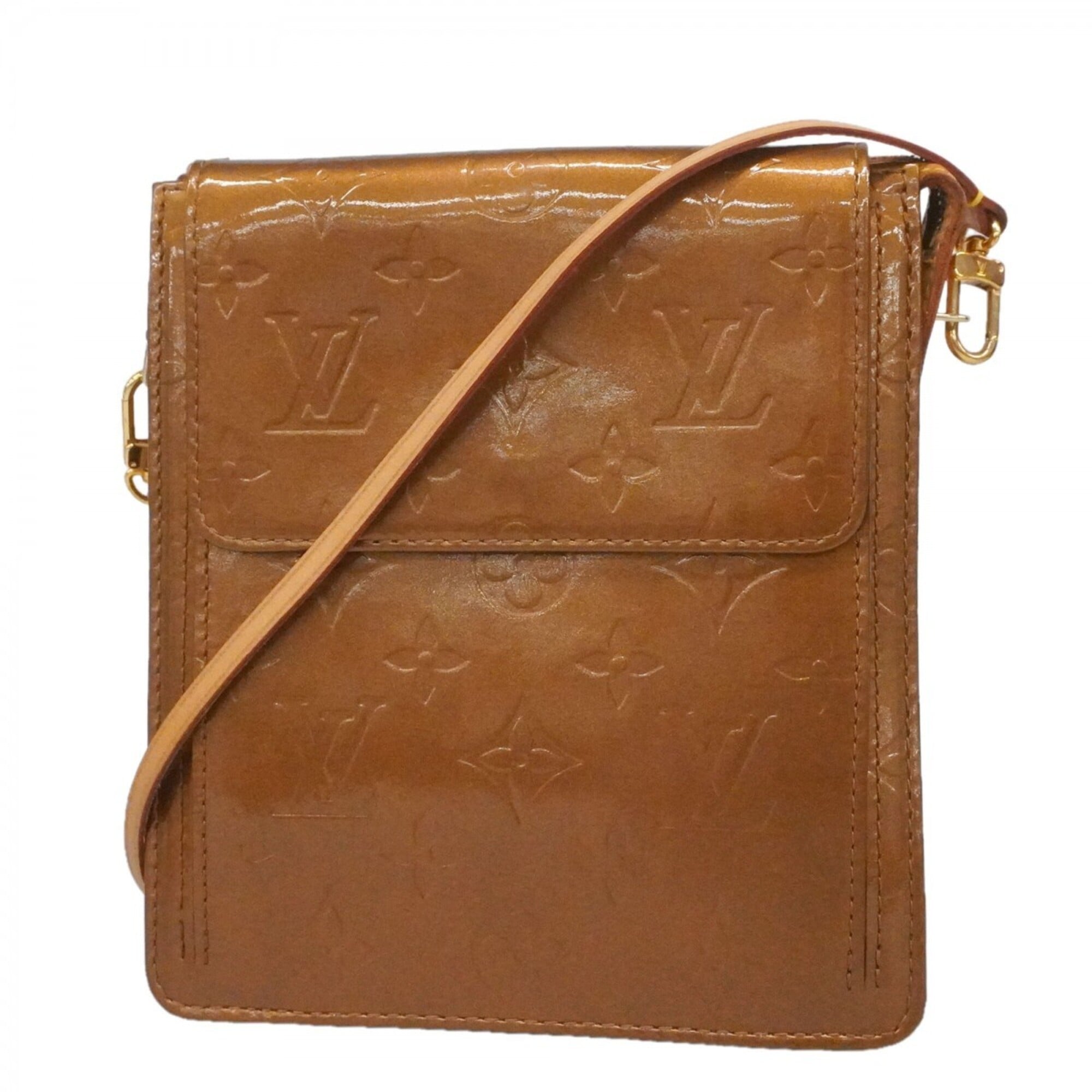 Louis Vuitton Bronze Handbag (Pre-Owned)