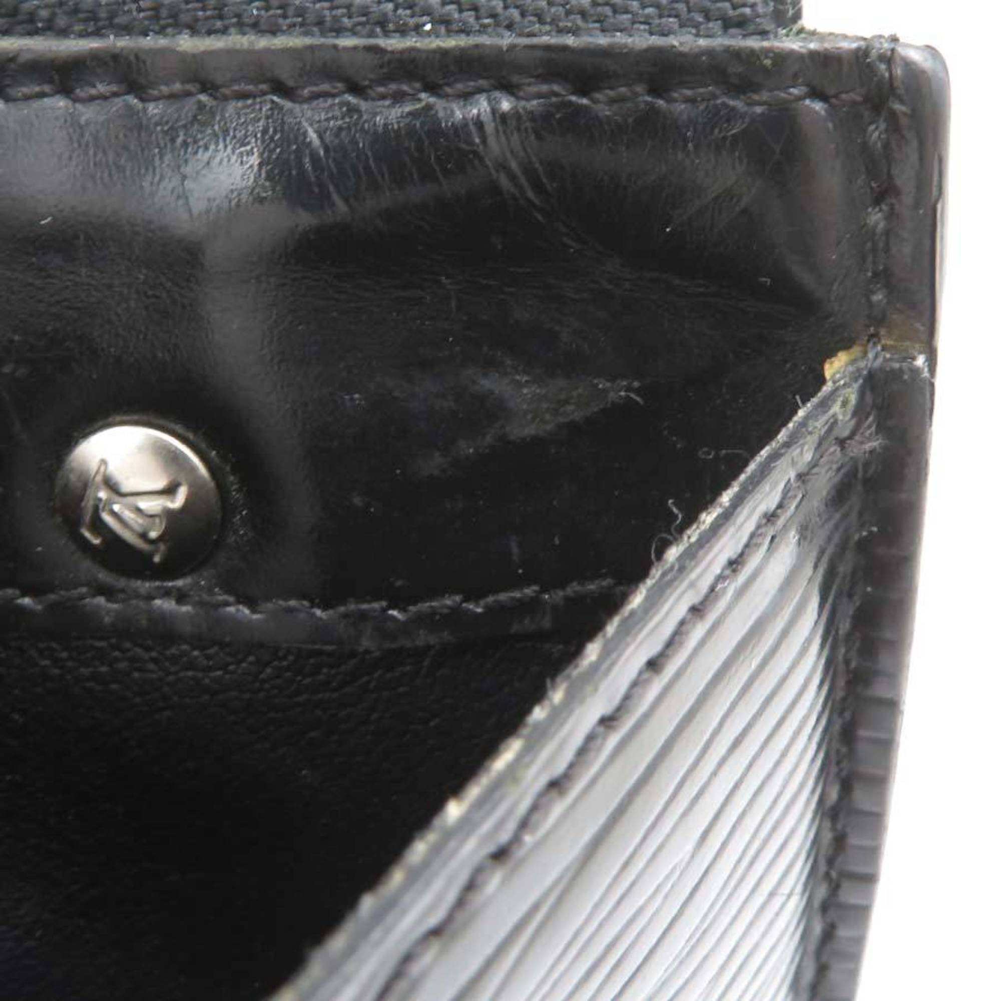 Louis Vuitton Epi Black Epi Leather Coin Purse/Coin Case (Pre-Owned)