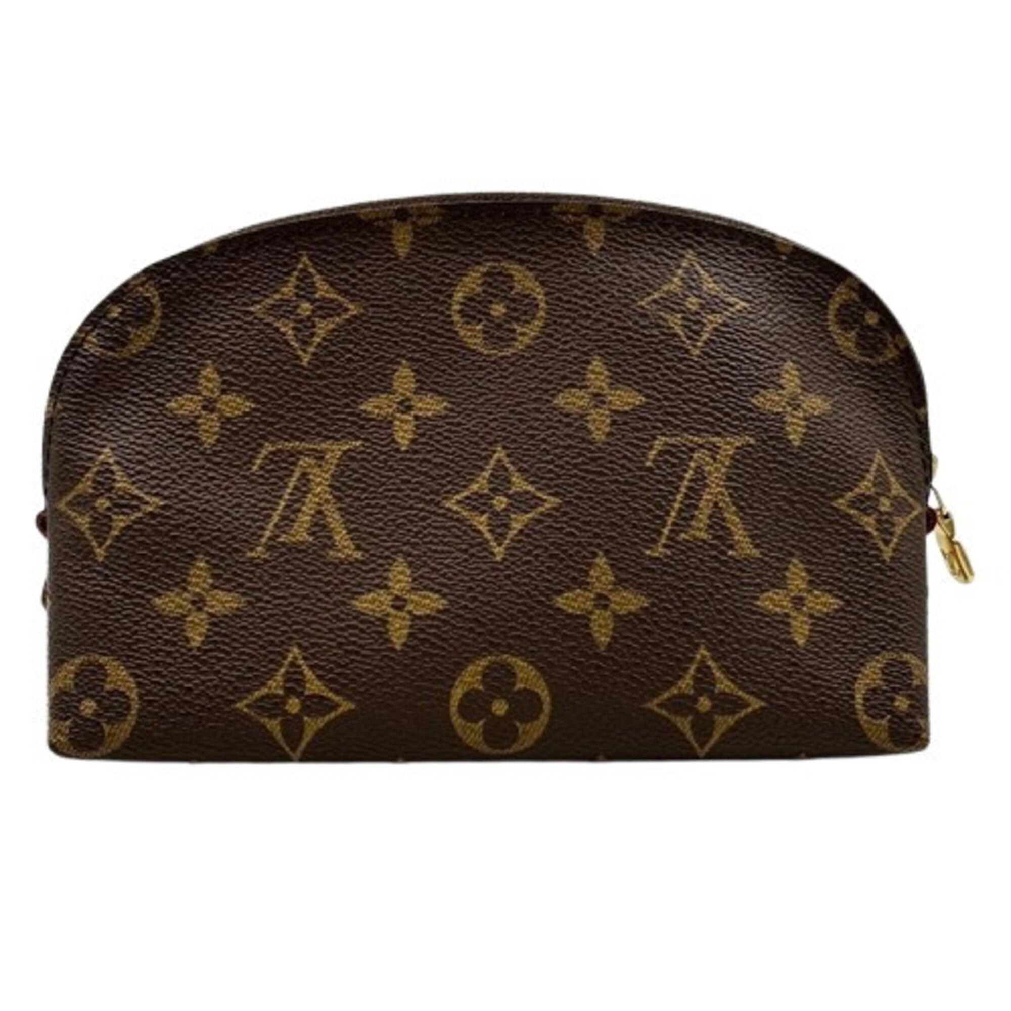 Louis Vuitton Brown Pvc Pochette Pouch (Pre-Owned)
