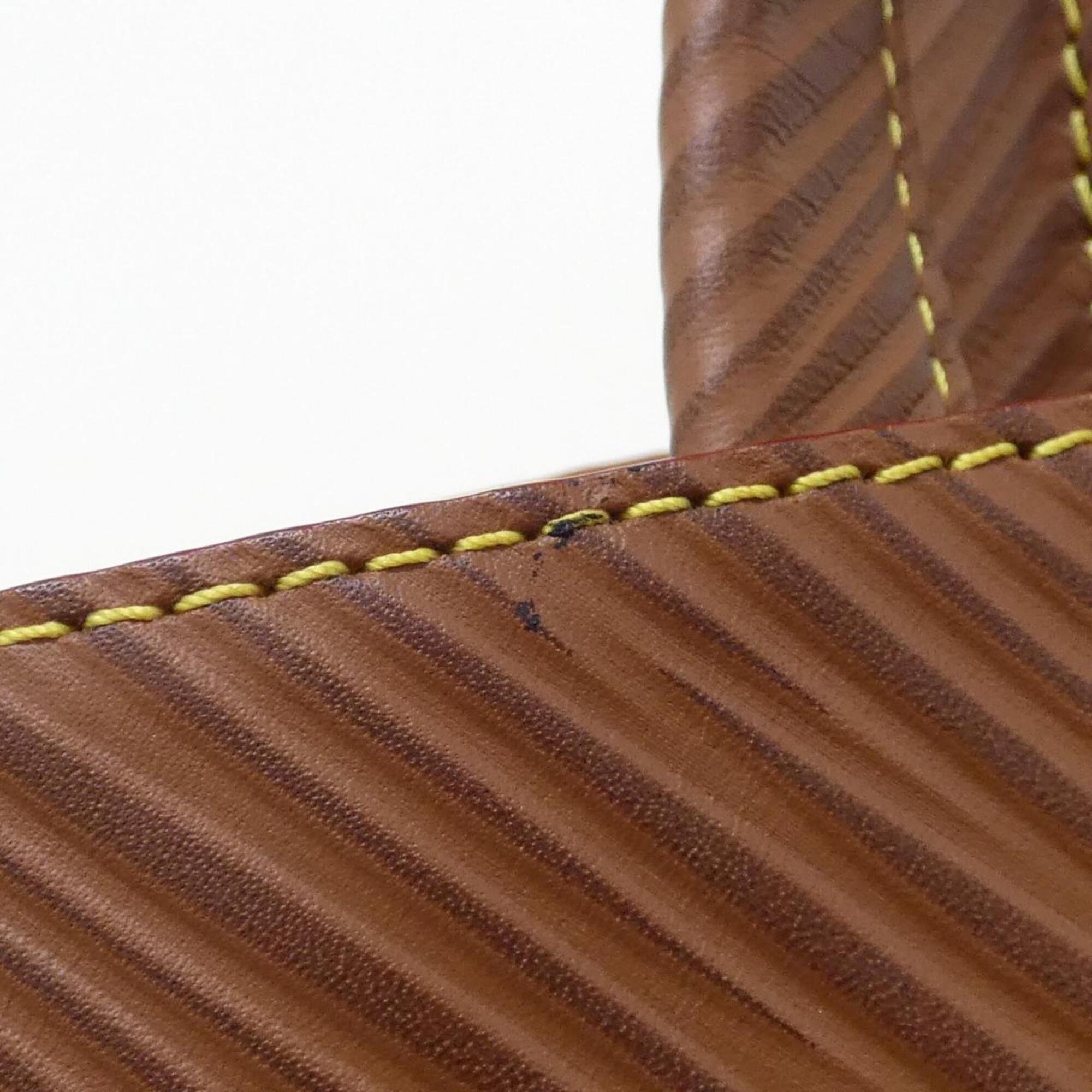 Louis Vuitton Cognac Leather Shoulder Bag (Pre-Owned)