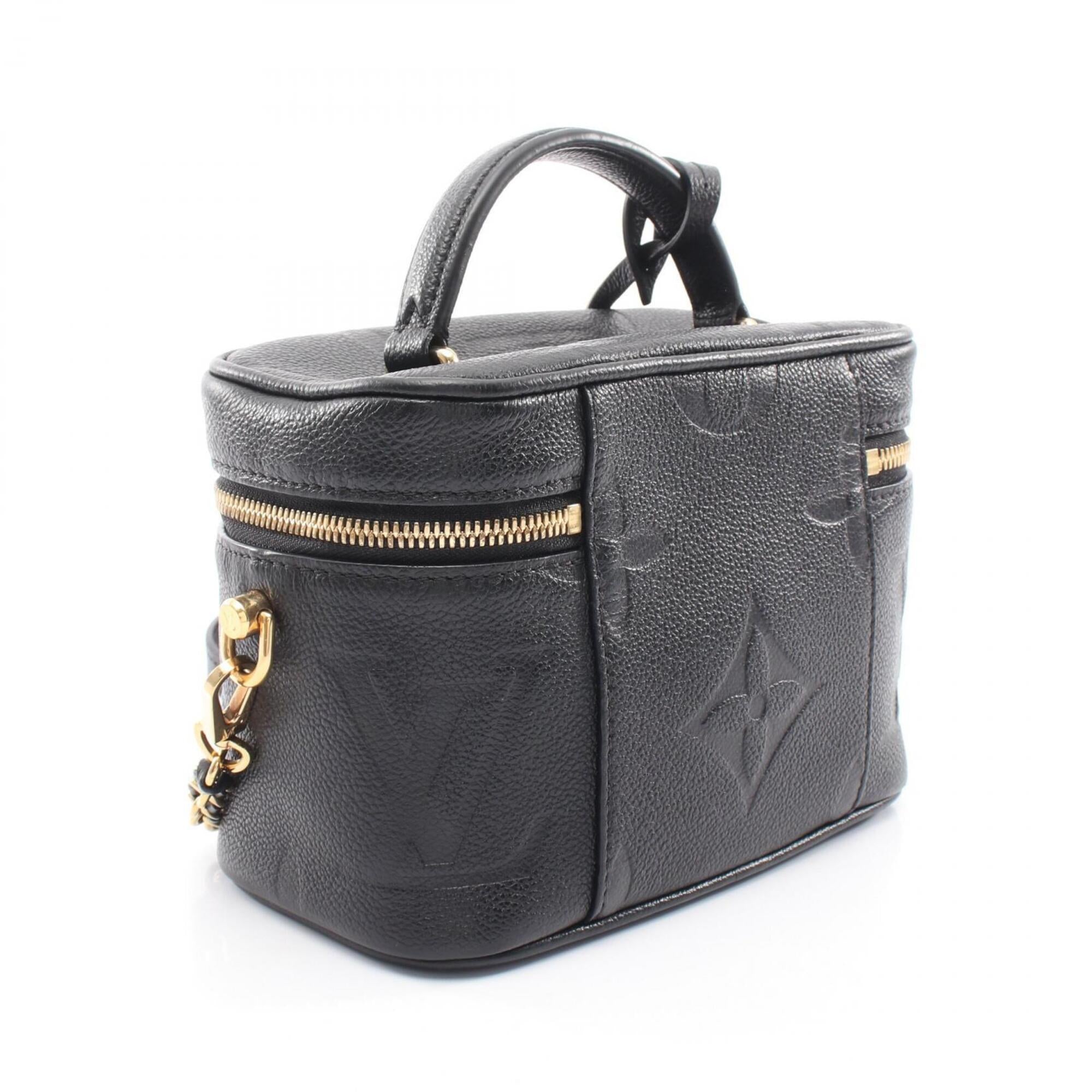 Louis Vuitton Monogram Empreinte Black Noir Leather Handbag (Pre-Owned)